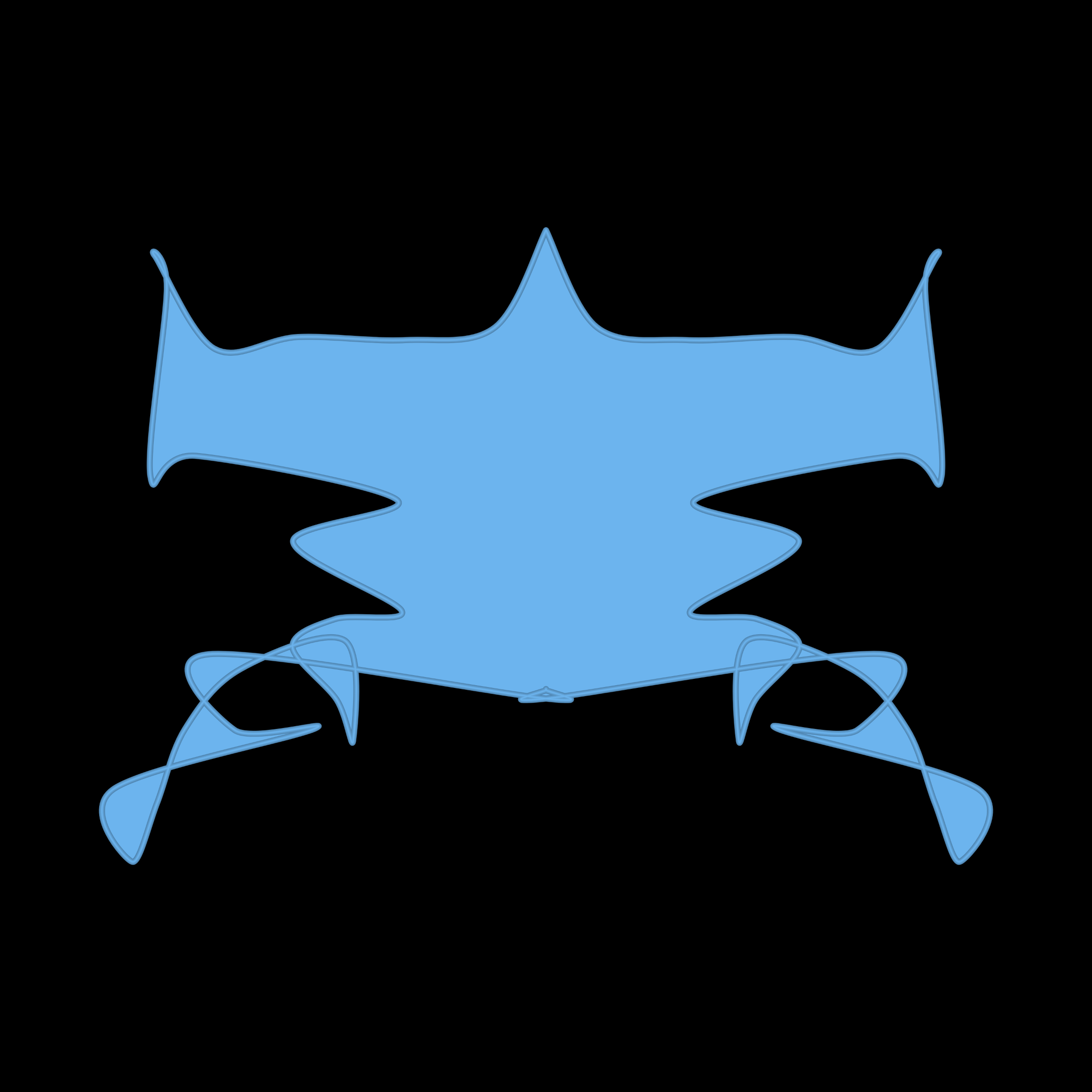 Art Blocks - Art Blocks v2 - Cryptoblots #1108 - NFT # 3001108