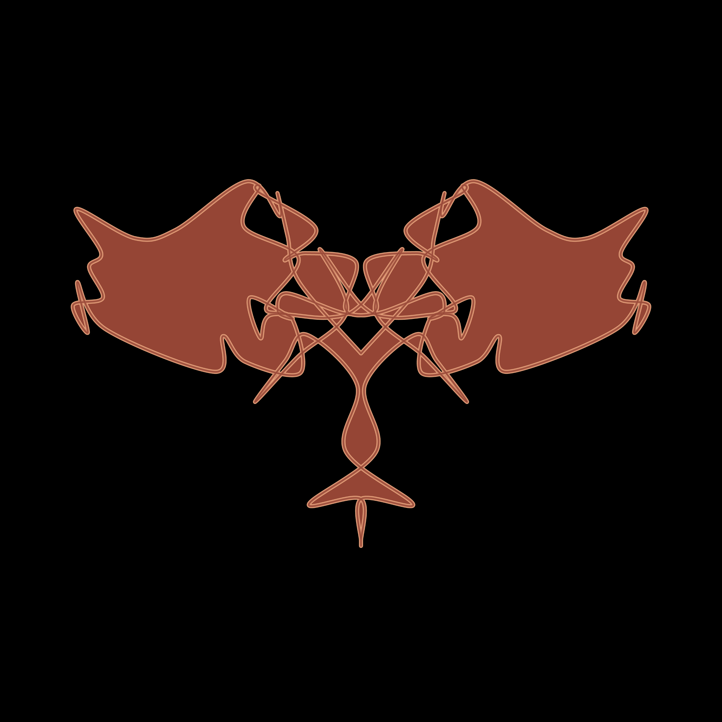 Art Blocks - Art Blocks v2 - Cryptoblots #1114 - NFT # 3001114