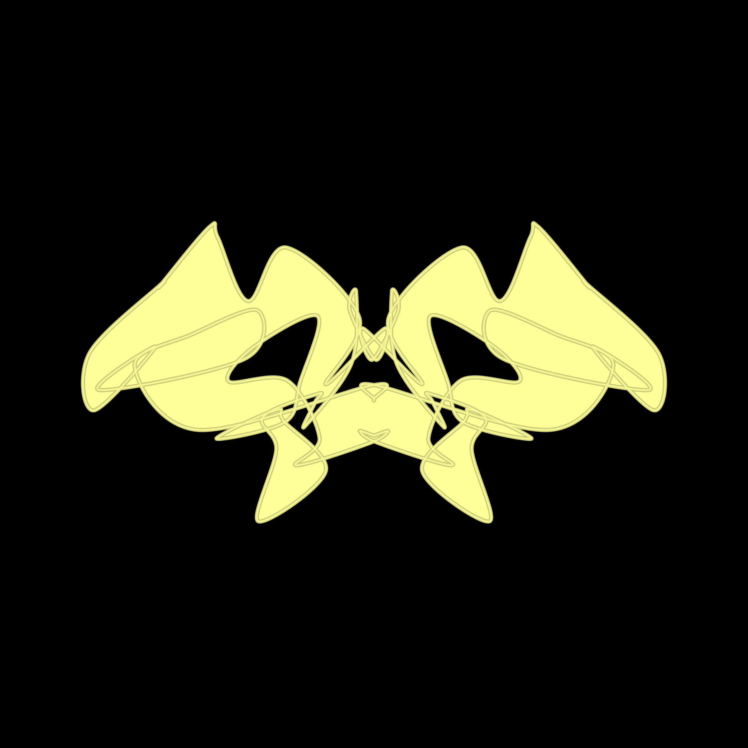 Art Blocks - Art Blocks v2 - Cryptoblots #1117 - NFT # 3001117