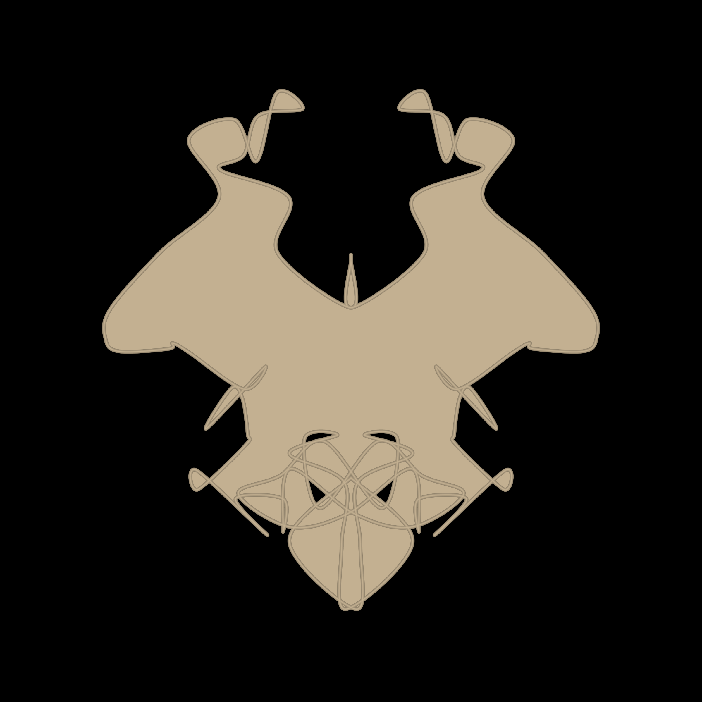 Art Blocks - Art Blocks v2 - Cryptoblots #1121 - NFT # 3001121