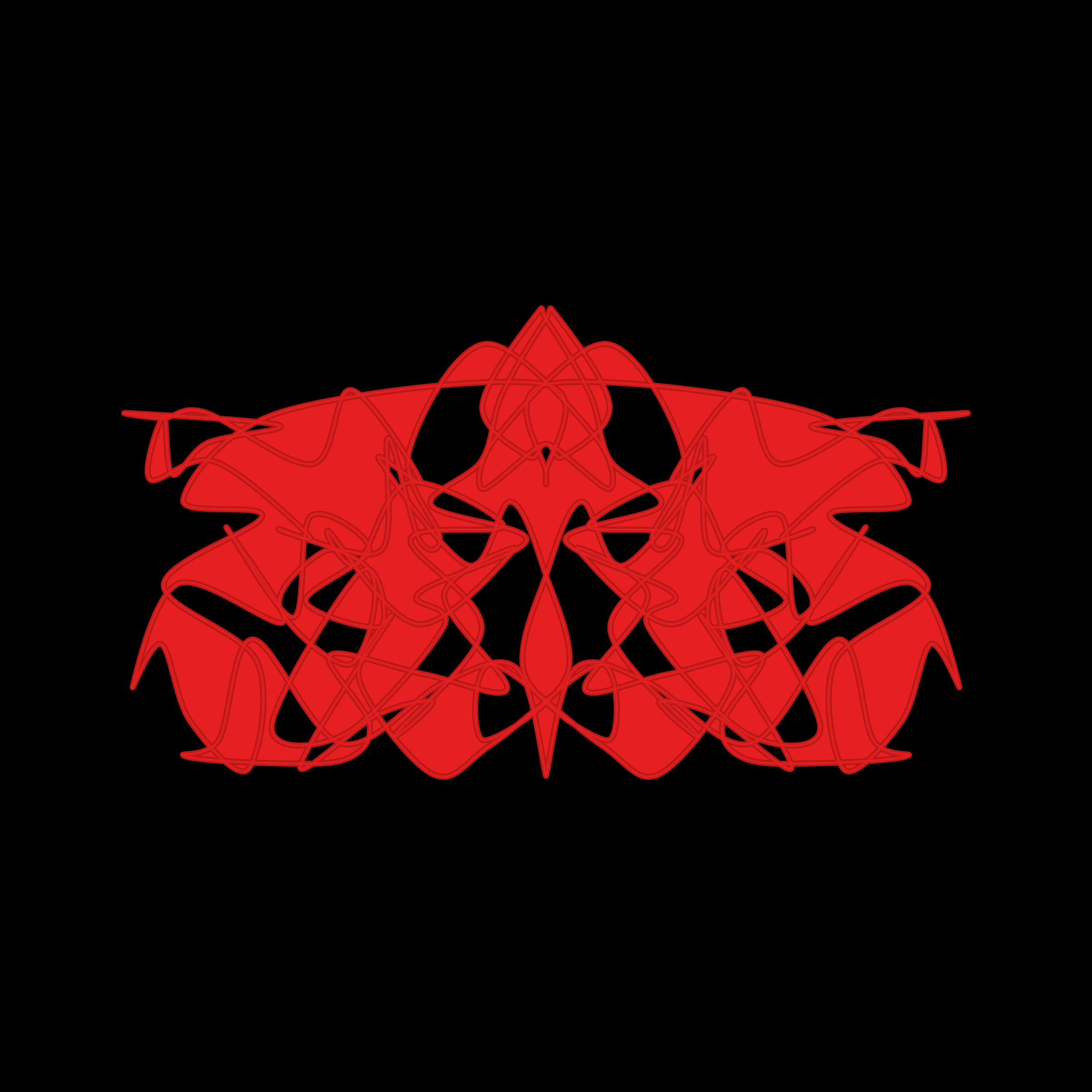 Art Blocks - Art Blocks v2 - Cryptoblots #1122 - NFT # 3001122