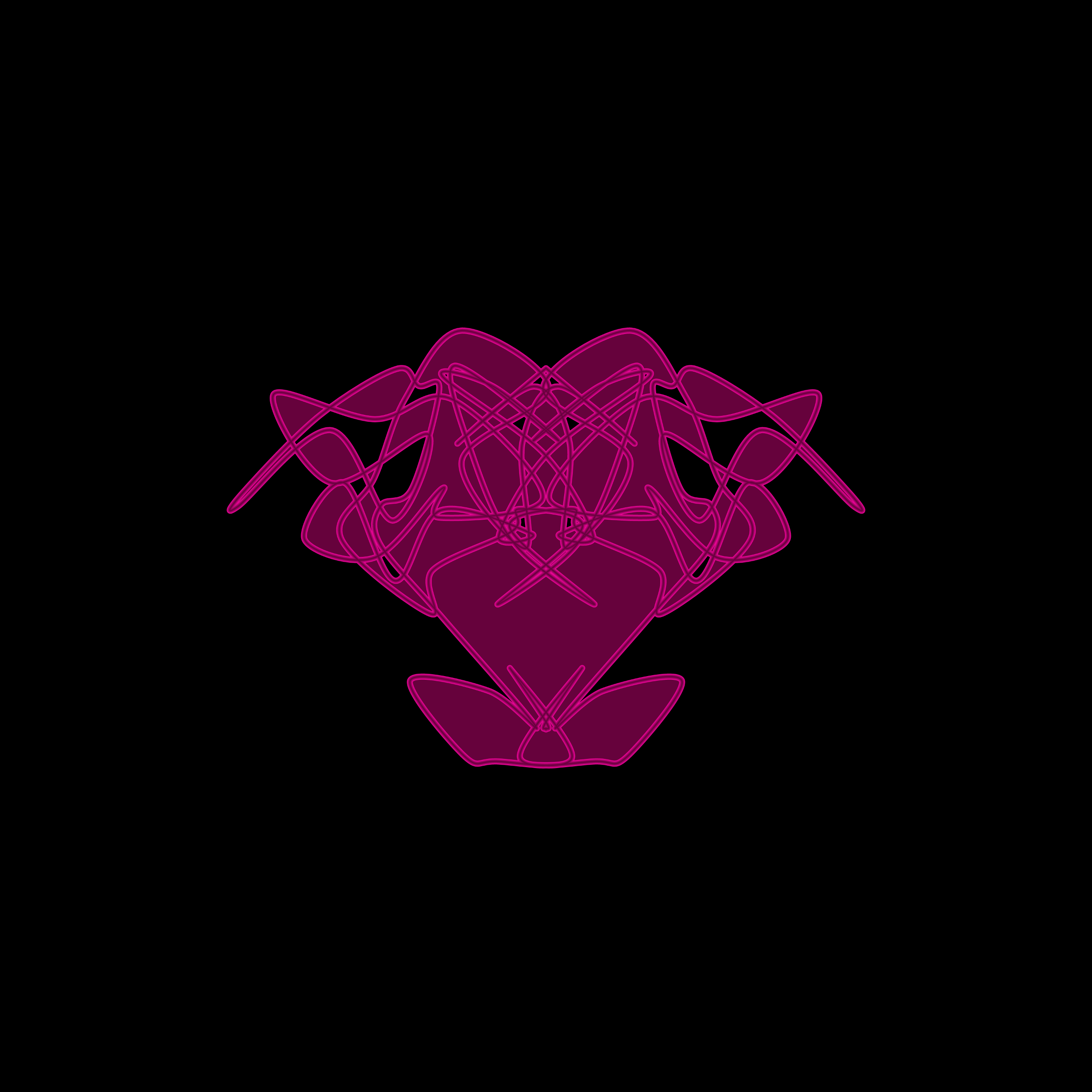 Art Blocks - Art Blocks v2 - Cryptoblots #1124 - NFT # 3001124