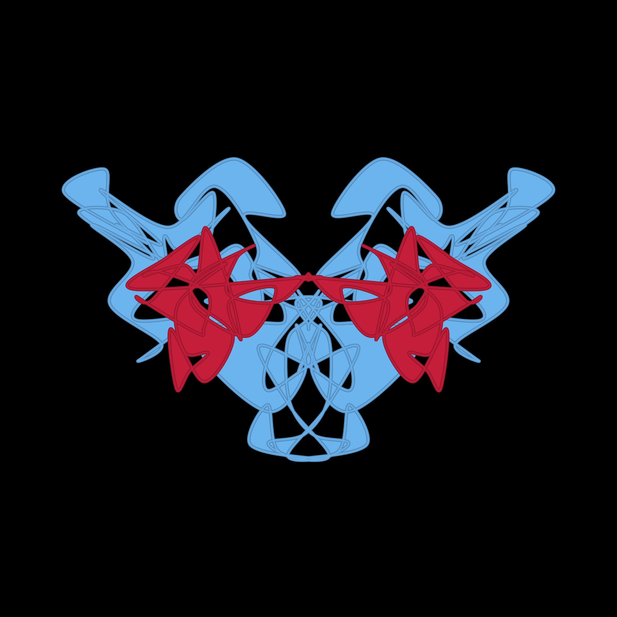 Art Blocks - Art Blocks v2 - Cryptoblots #1127 - NFT # 3001127