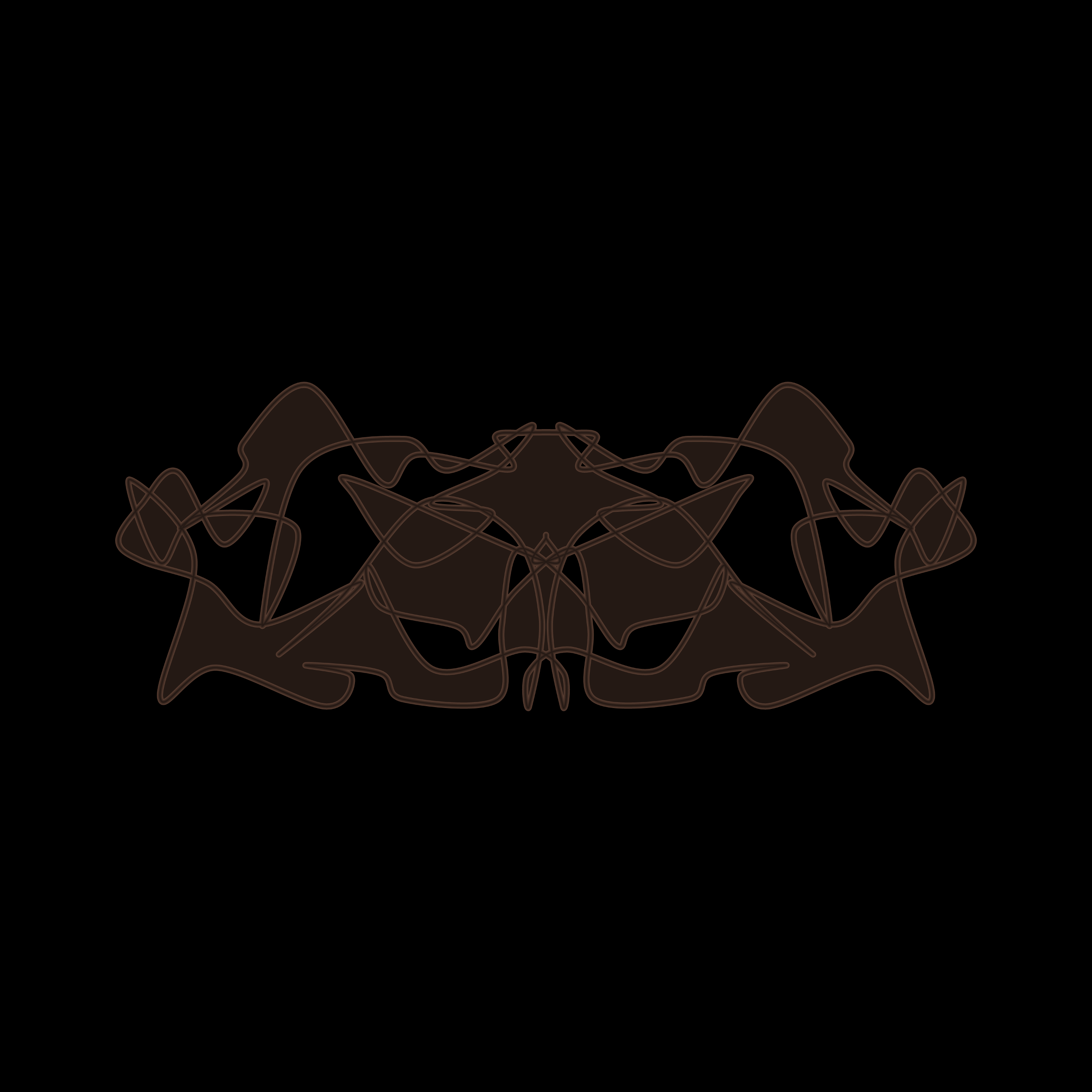 Art Blocks - Art Blocks v2 - Cryptoblots #1131 - NFT # 3001131