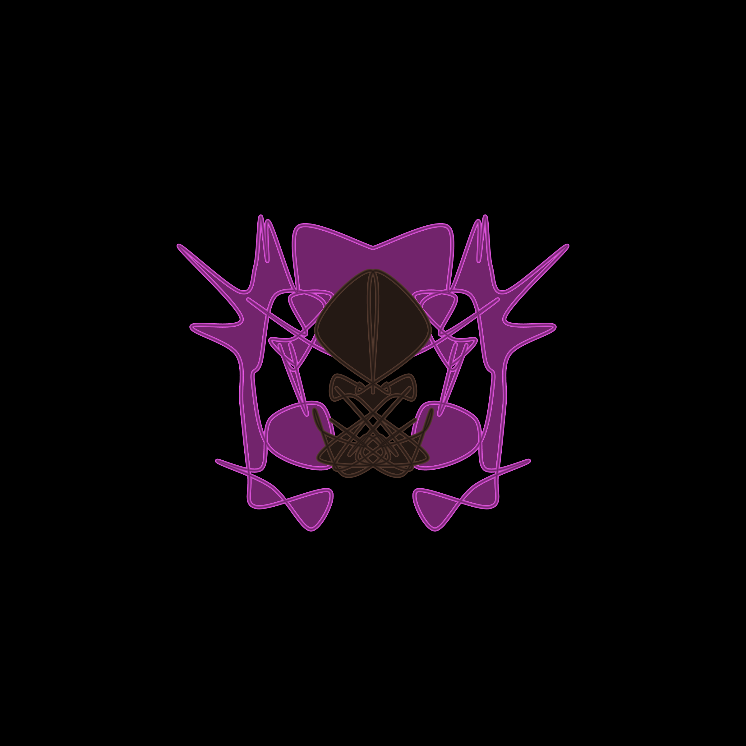 Art Blocks - Art Blocks v2 - Cryptoblots #1134 - NFT # 3001134