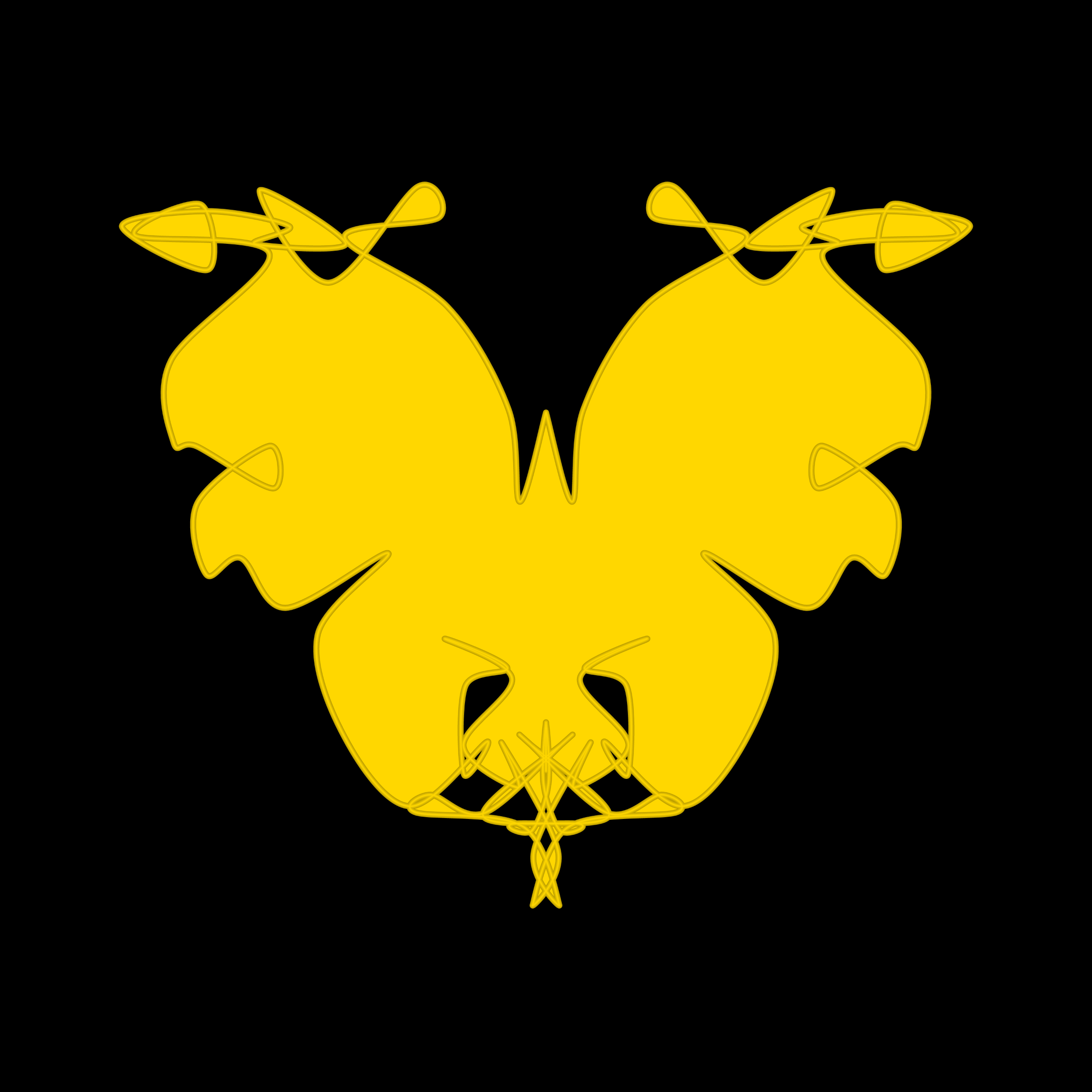 Art Blocks - Art Blocks v2 - Cryptoblots #1135 - NFT # 3001135