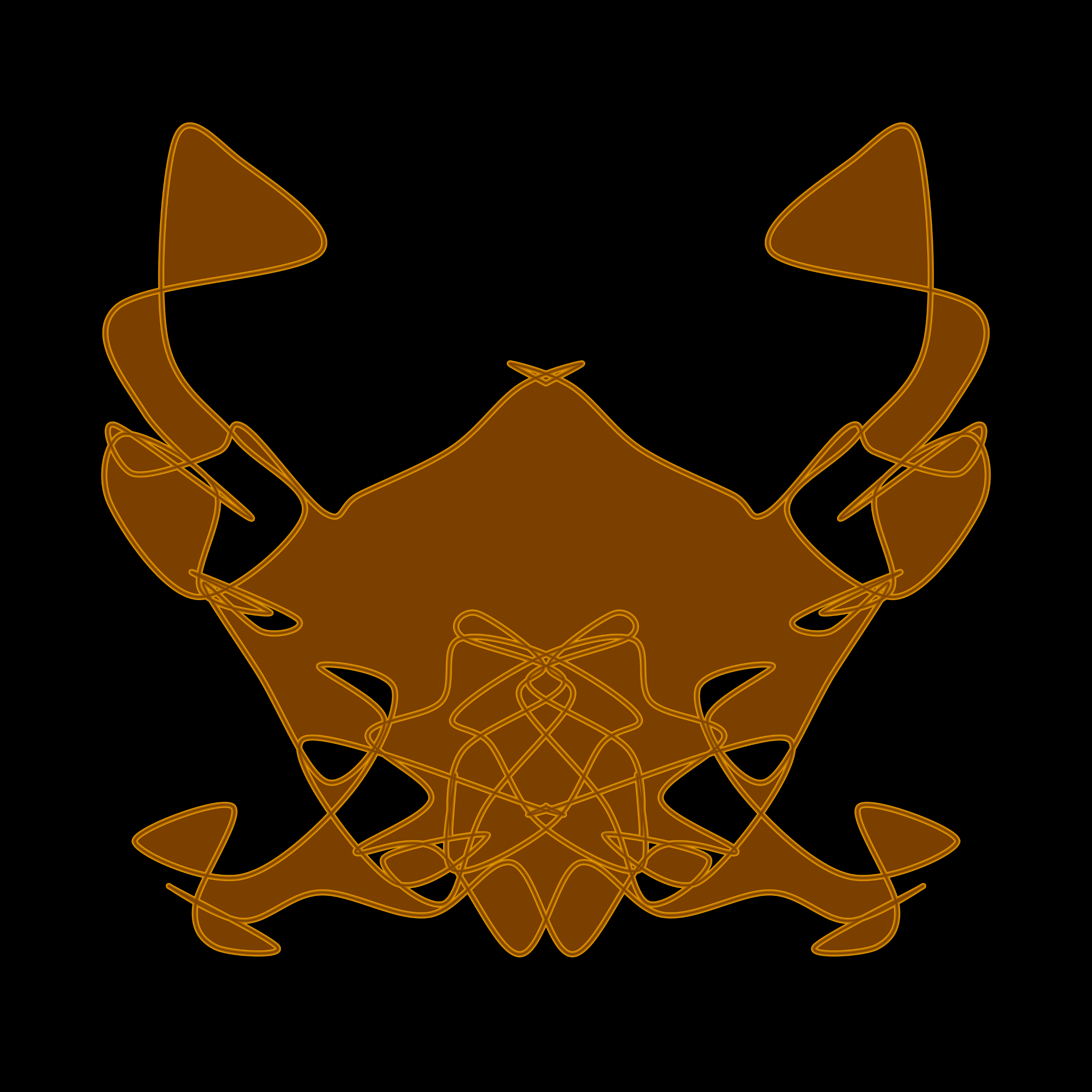 Art Blocks - Art Blocks v2 - Cryptoblots #1136 - NFT # 3001136