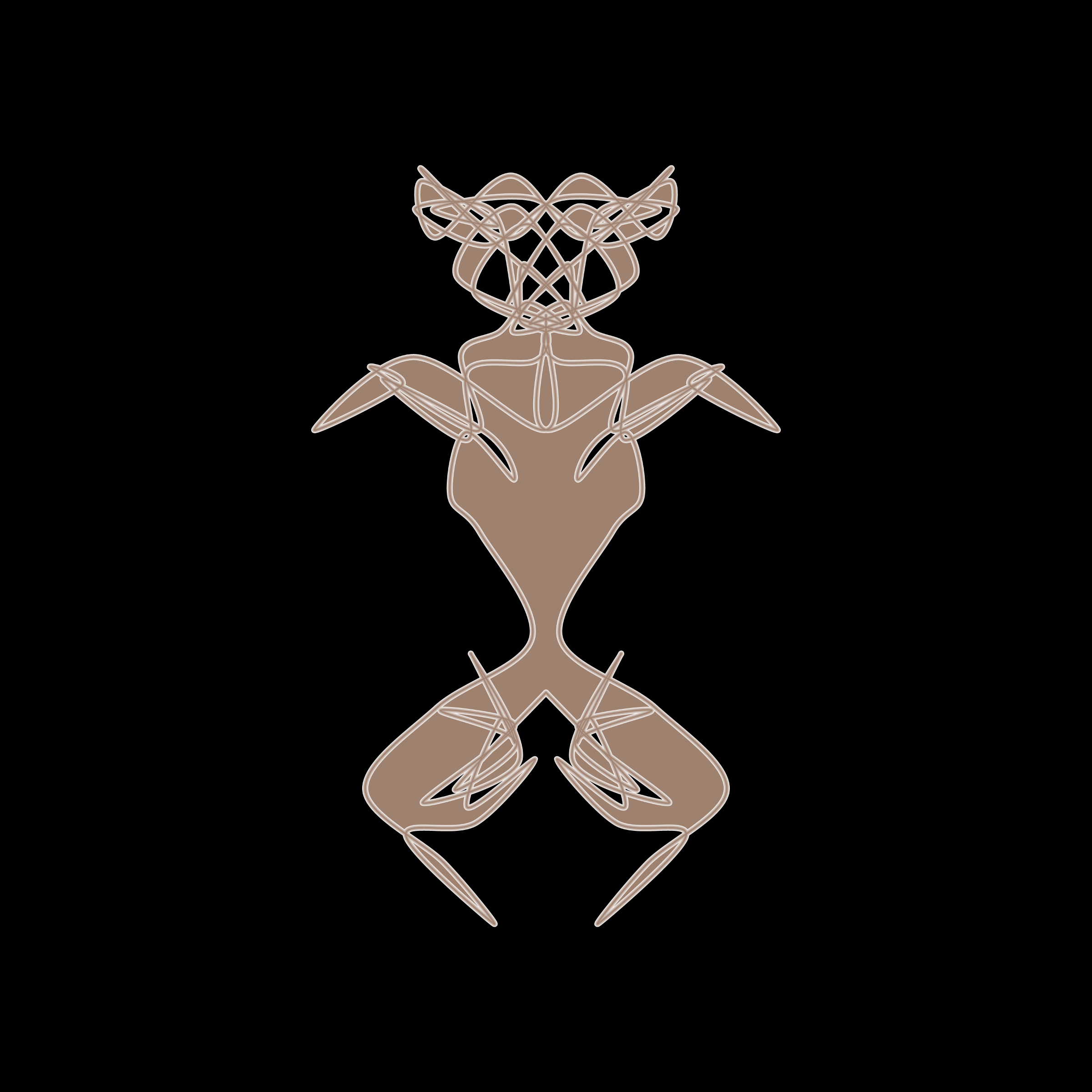 Art Blocks - Art Blocks v2 - Cryptoblots #1138 - NFT # 3001138