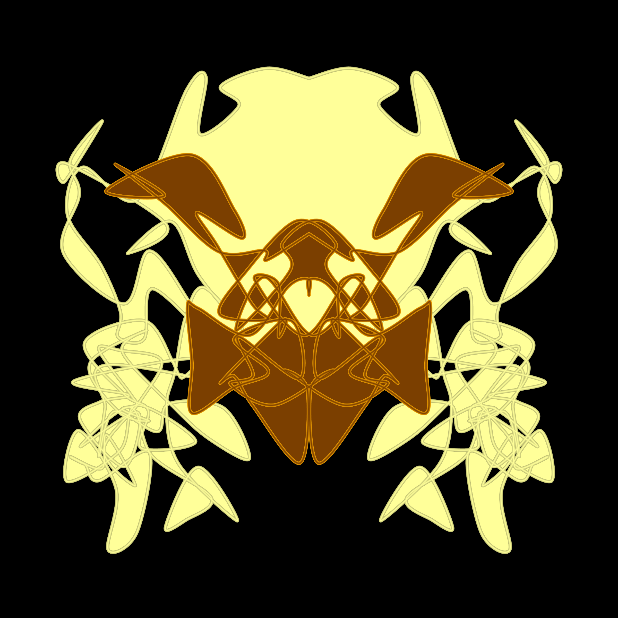 Art Blocks - Art Blocks v2 - Cryptoblots #1142 - NFT # 3001142