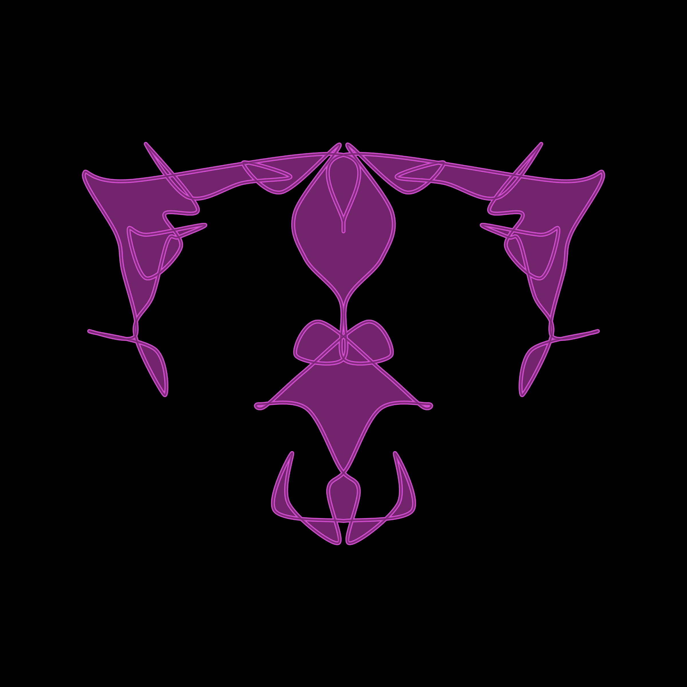 Art Blocks - Art Blocks v2 - Cryptoblots #1149 - NFT # 3001149