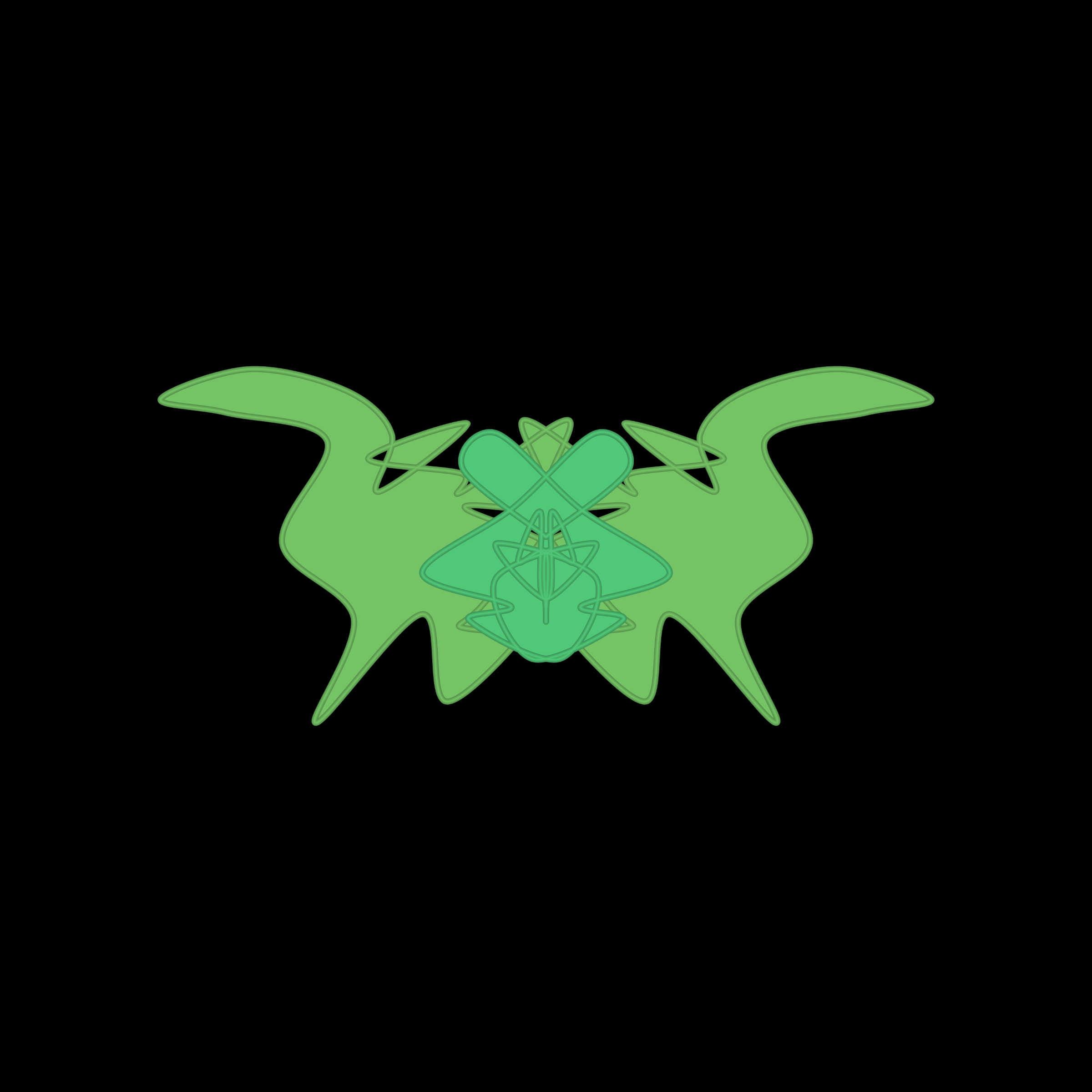 Art Blocks - Art Blocks v2 - Cryptoblots #1150 - NFT # 3001150