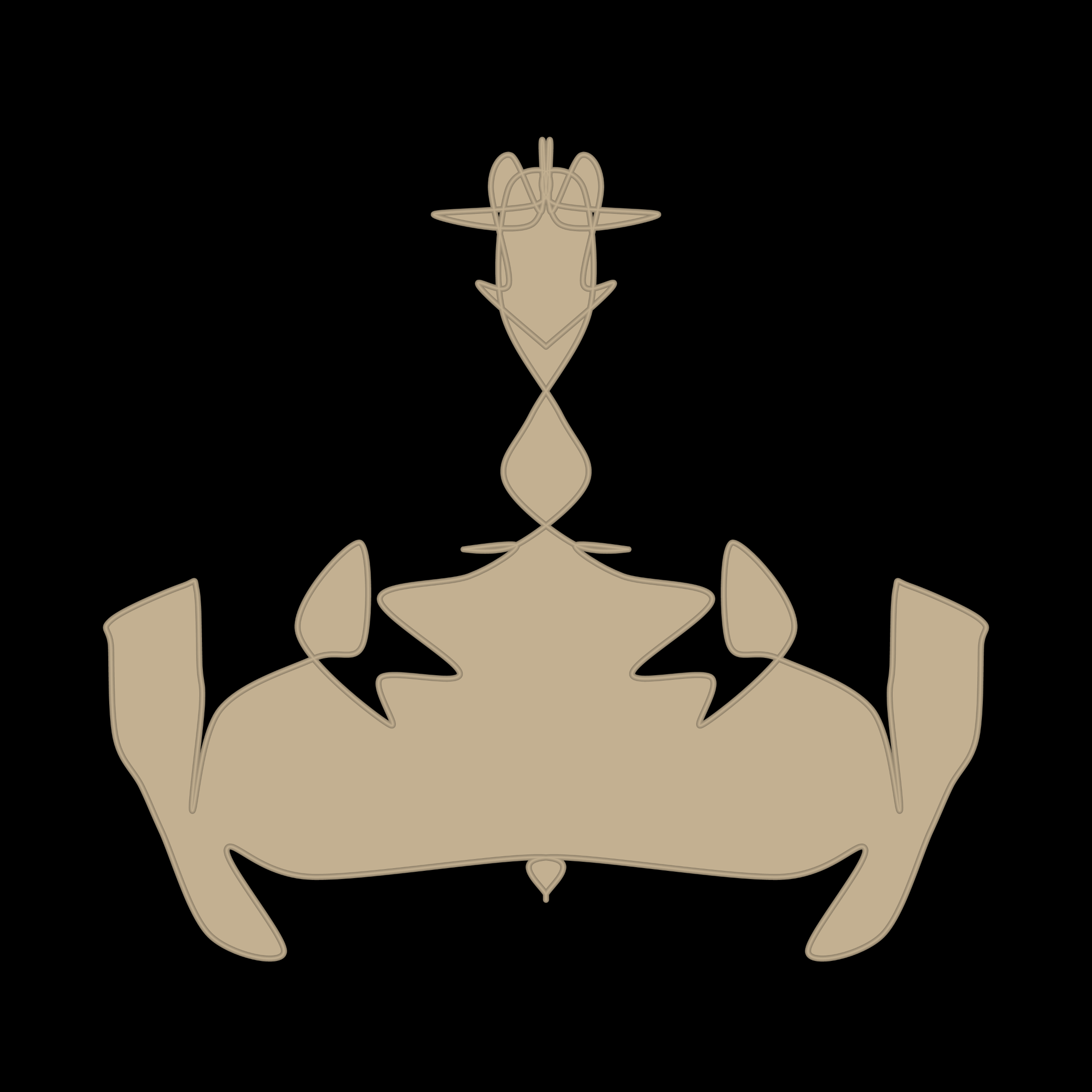 Art Blocks - Art Blocks v2 - Cryptoblots #1151 - NFT # 3001151