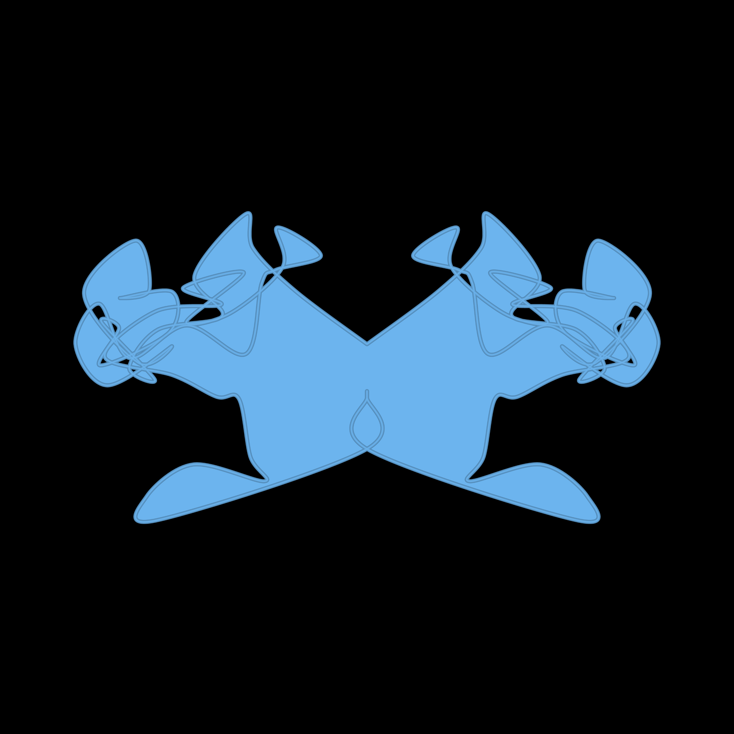 Art Blocks - Art Blocks v2 - Cryptoblots #1159 - NFT # 3001159