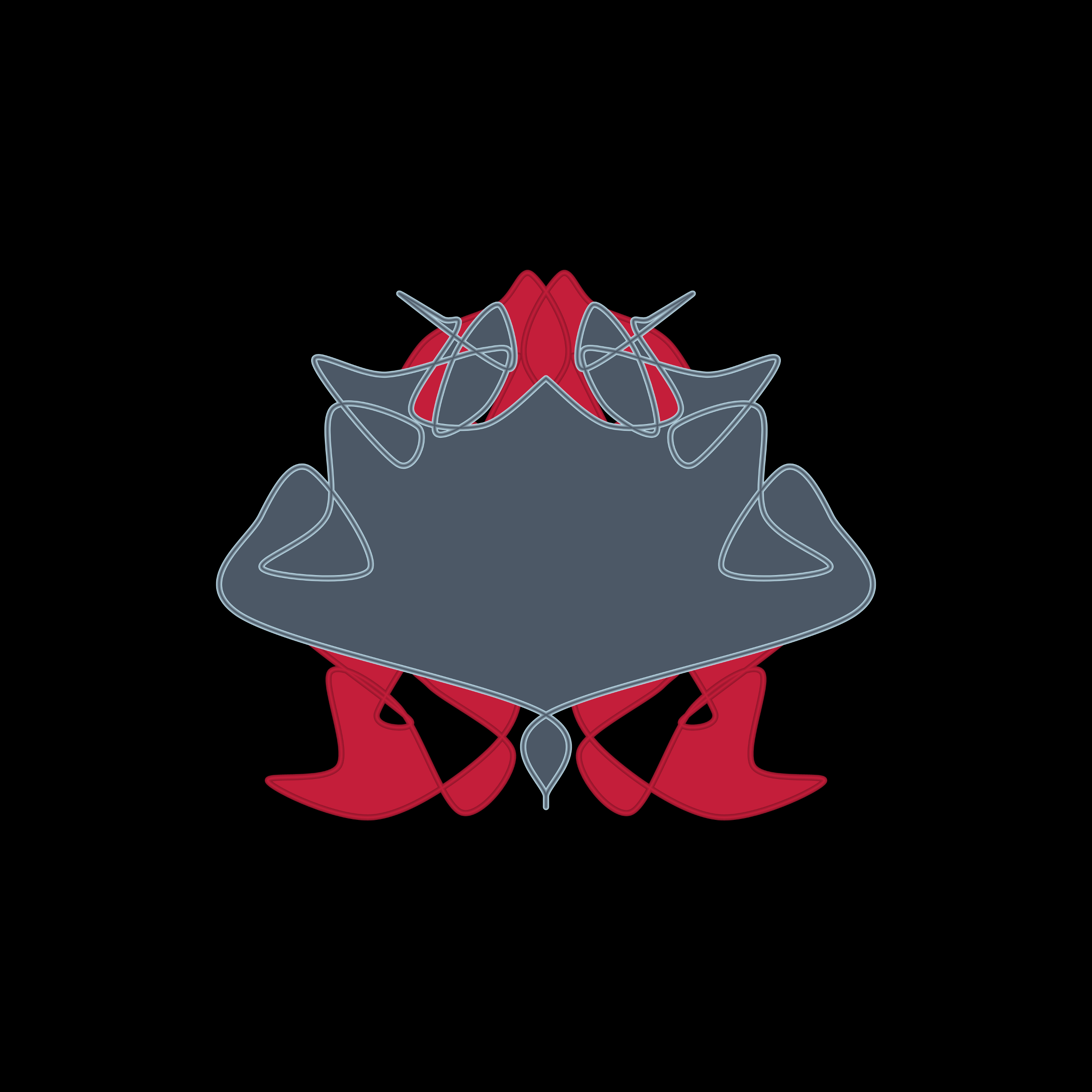 Art Blocks - Art Blocks v2 - Cryptoblots #1161 - NFT # 3001161