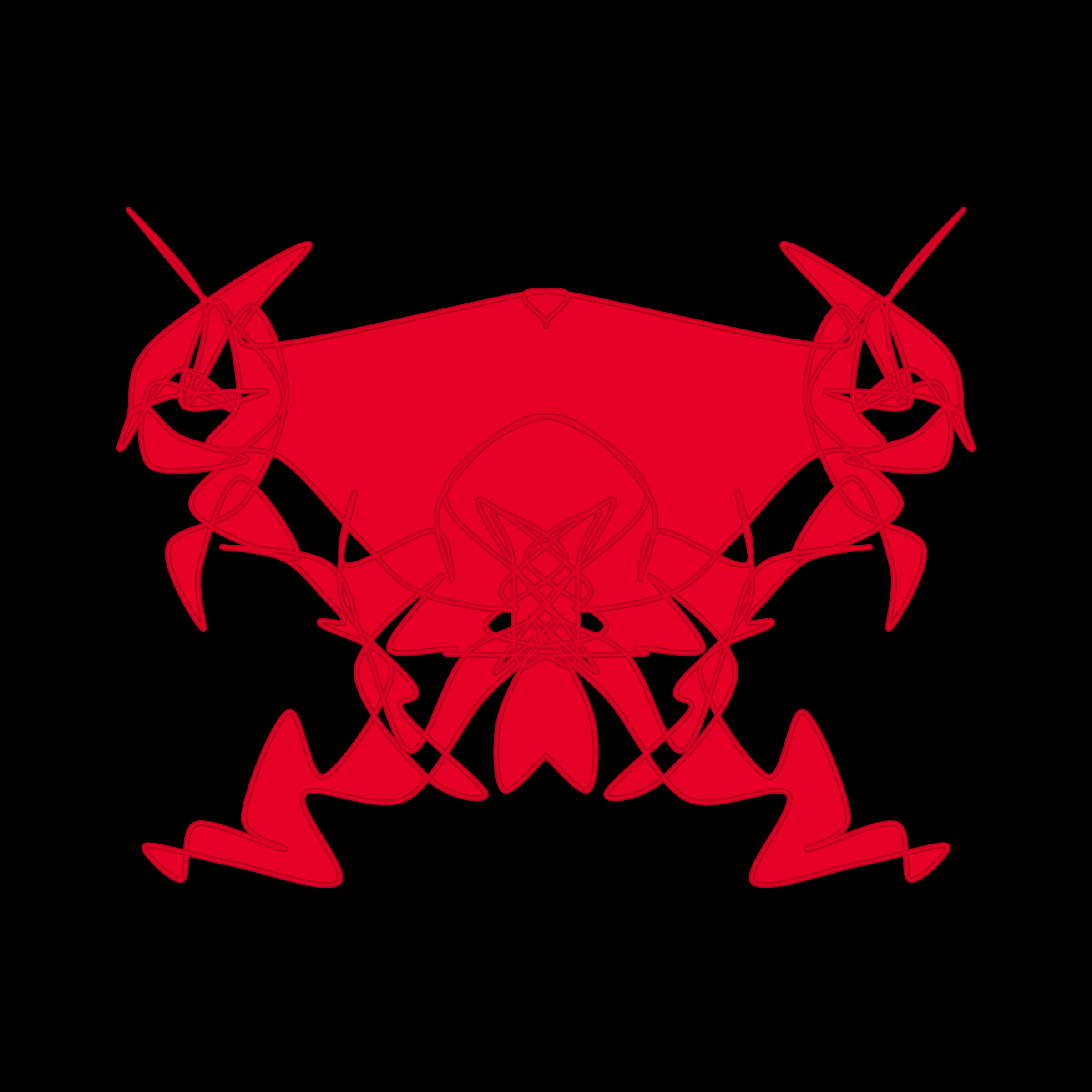 Art Blocks - Art Blocks v2 - Cryptoblots #1165 - NFT # 3001165