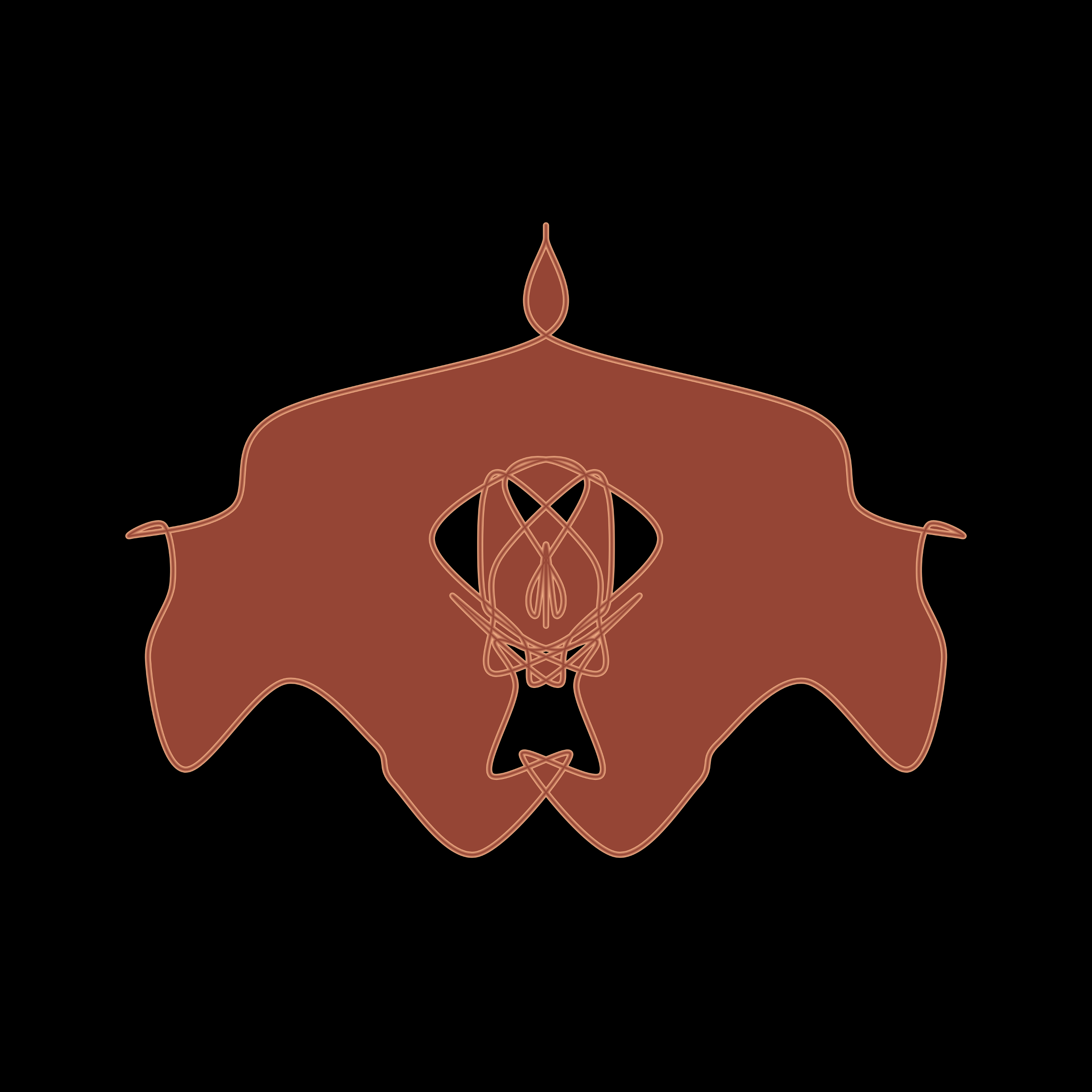 Art Blocks - Art Blocks v2 - Cryptoblots #1170 - NFT # 3001170