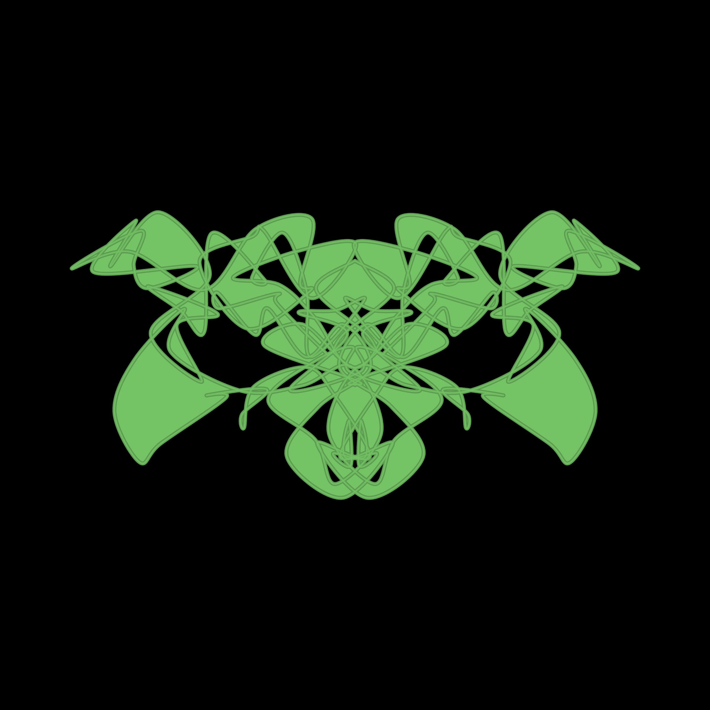 Art Blocks - Art Blocks v2 - Cryptoblots #1172 - NFT # 3001172