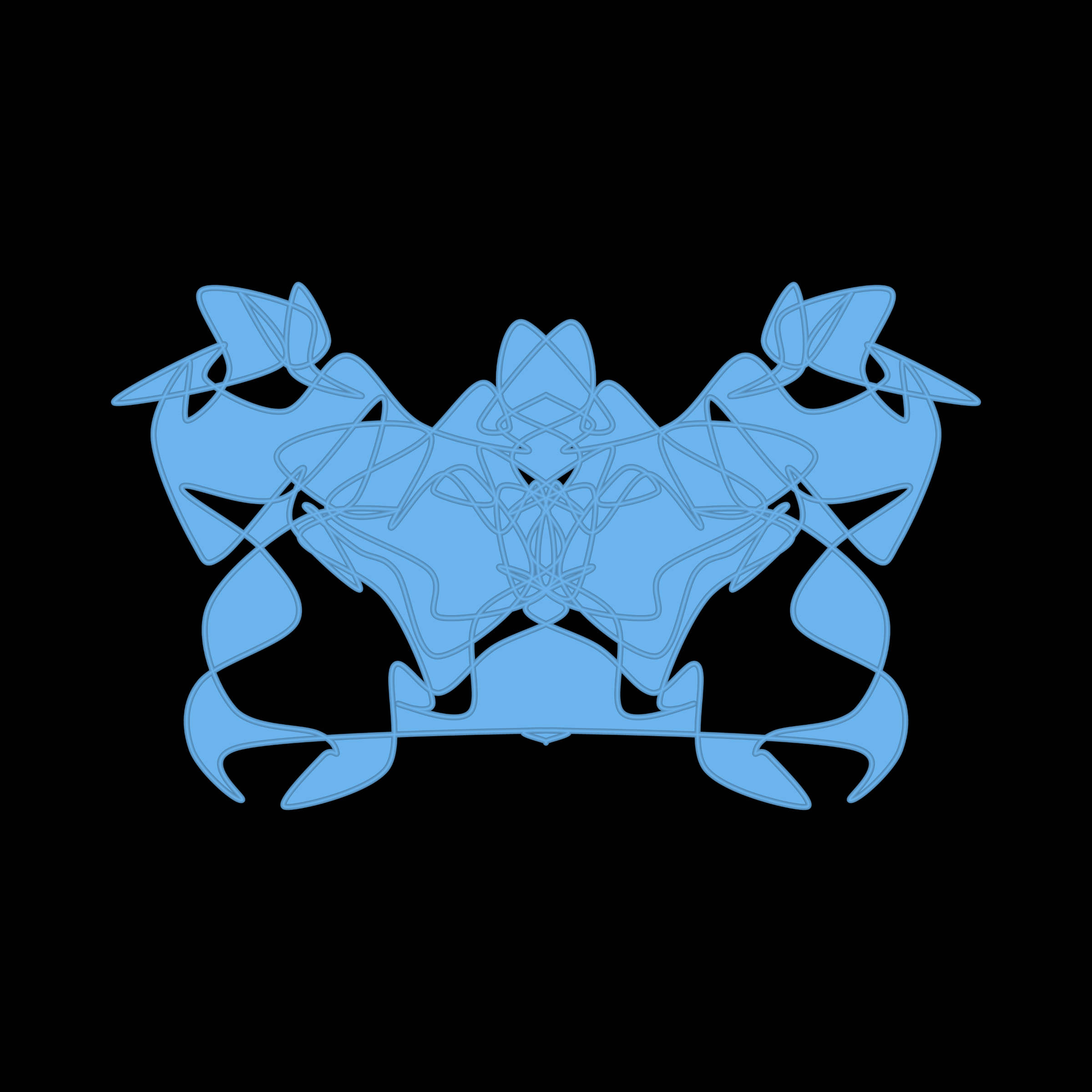 Art Blocks - Art Blocks v2 - Cryptoblots #1175 - NFT # 3001175