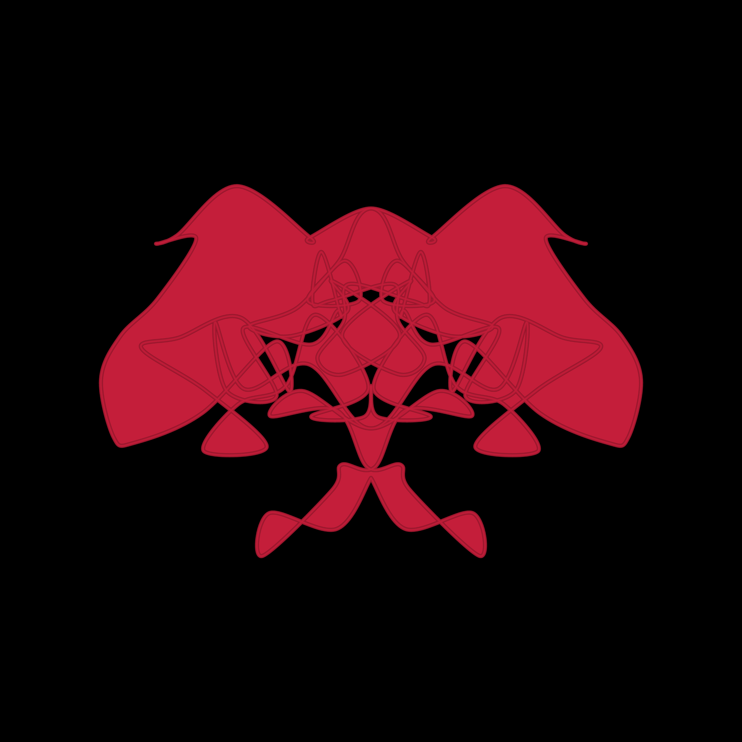 Art Blocks - Art Blocks v2 - Cryptoblots #1176 - NFT # 3001176