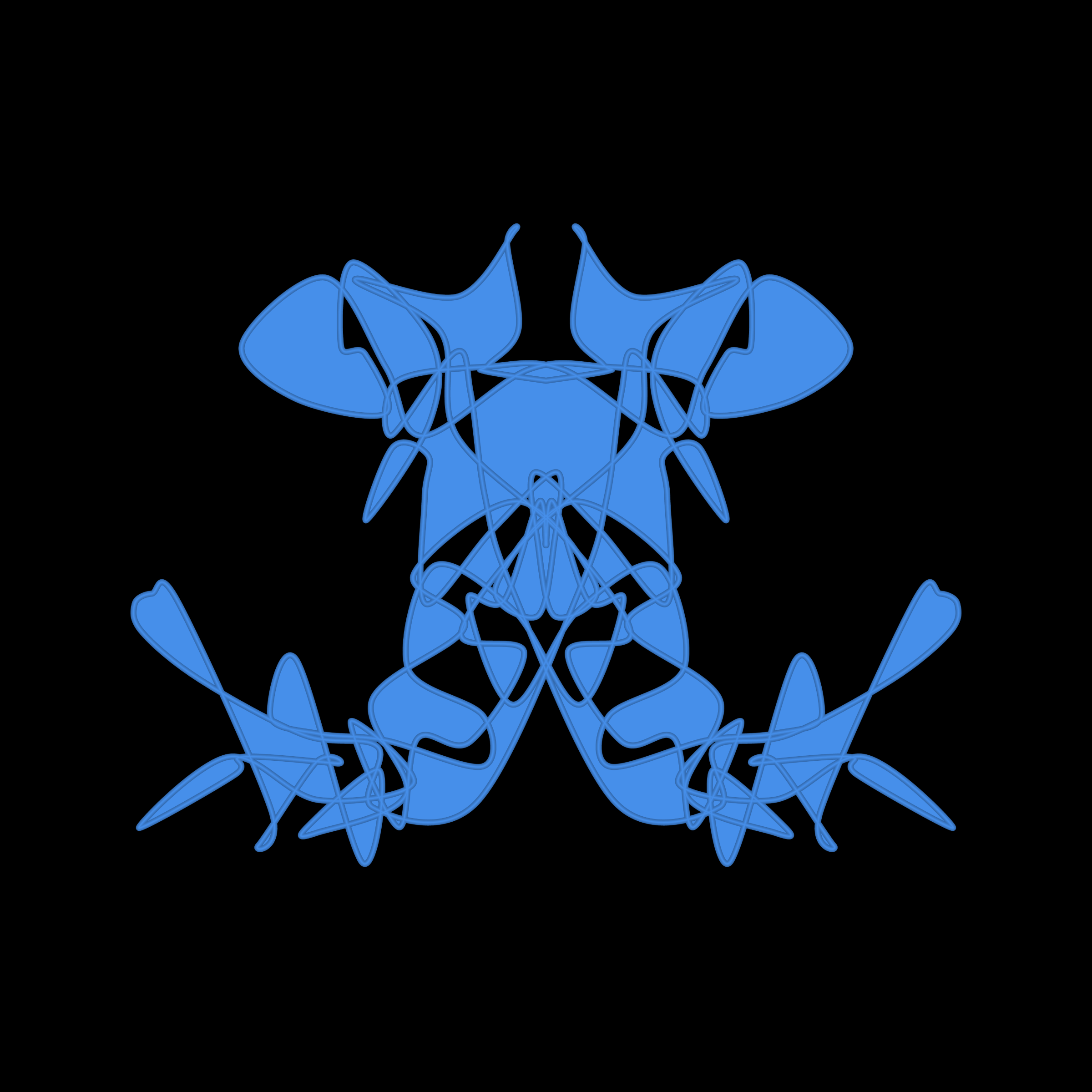 Art Blocks - Art Blocks v2 - Cryptoblots #1178 - NFT # 3001178