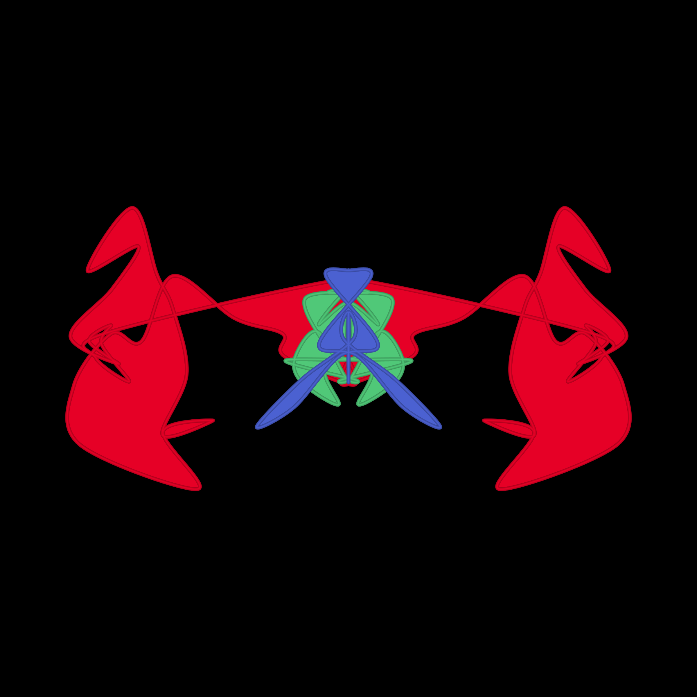 Art Blocks - Art Blocks v2 - Cryptoblots #1180 - NFT # 3001180