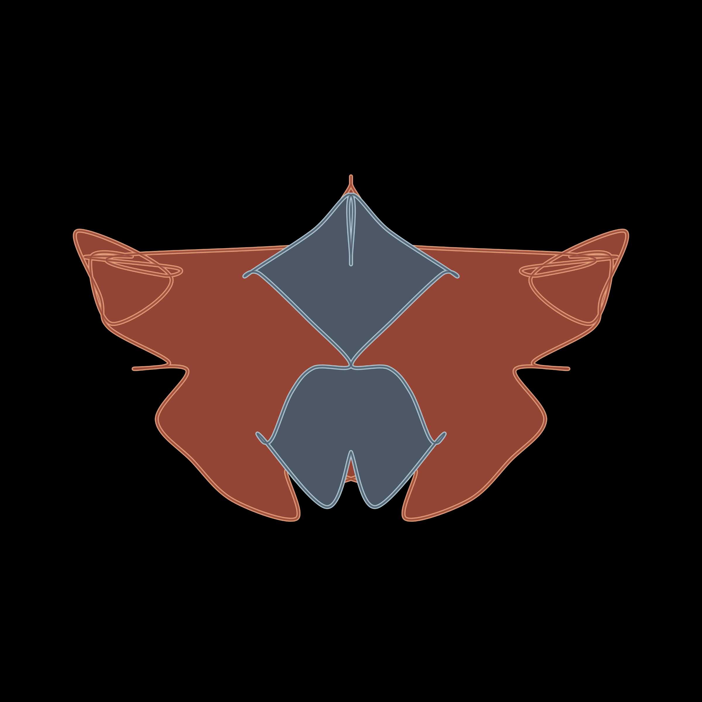 Art Blocks - Art Blocks v2 - Cryptoblots #1182 - NFT # 3001182