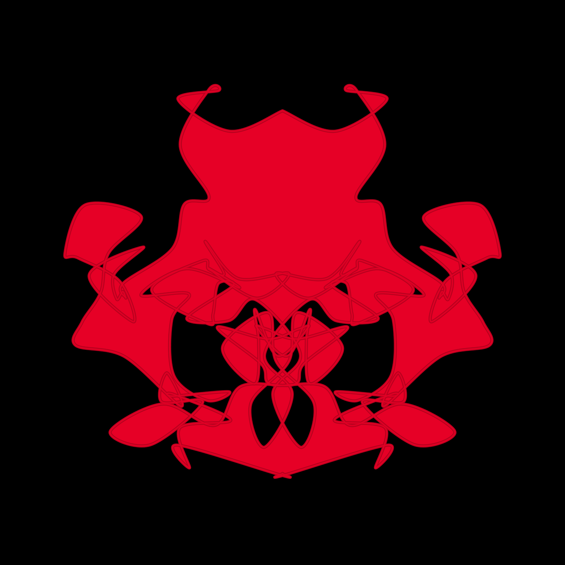 Art Blocks - Art Blocks v2 - Cryptoblots #1183 - NFT # 3001183