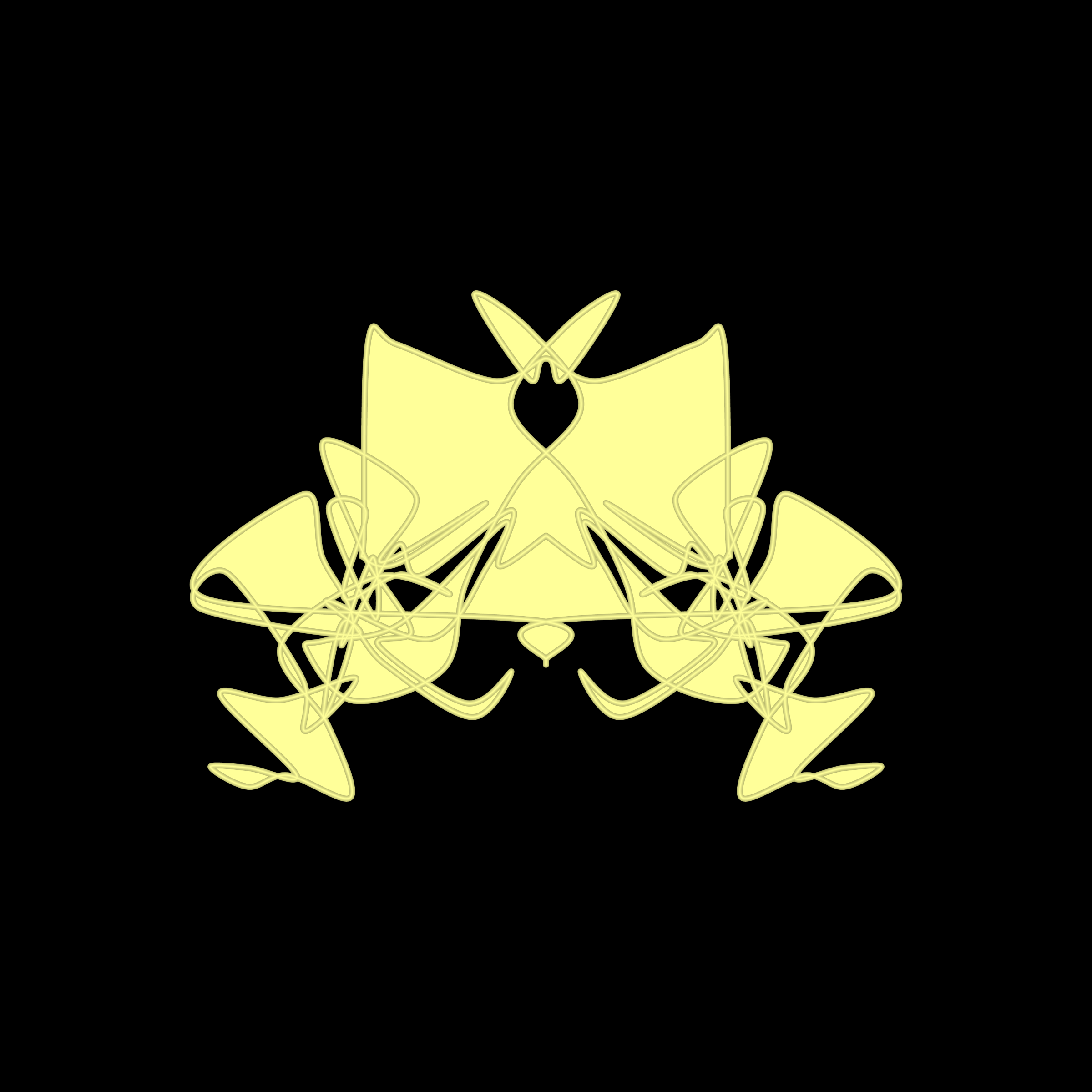 Art Blocks - Art Blocks v2 - Cryptoblots #1186 - NFT # 3001186