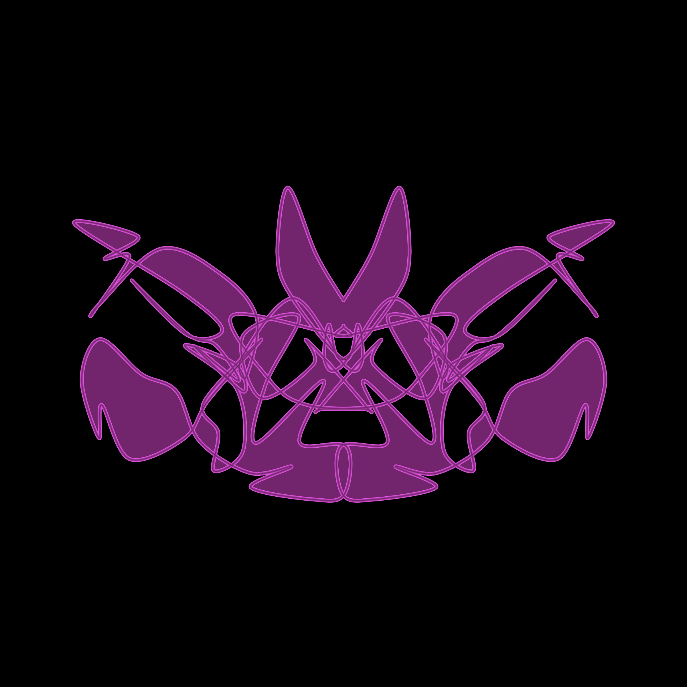 Art Blocks - Art Blocks v2 - Cryptoblots #1190 - NFT # 3001190