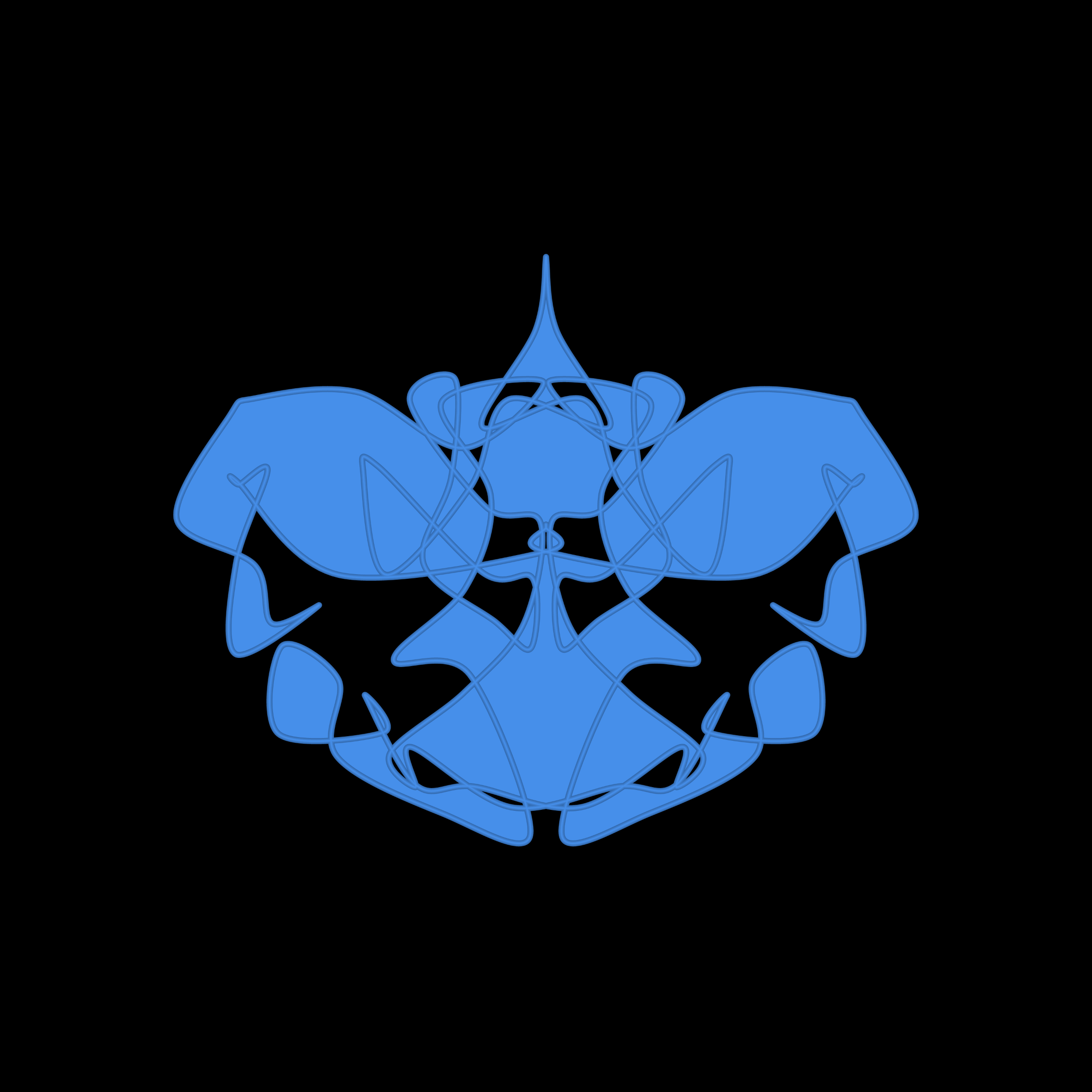 Art Blocks - Art Blocks v2 - Cryptoblots #1194 - NFT # 3001194