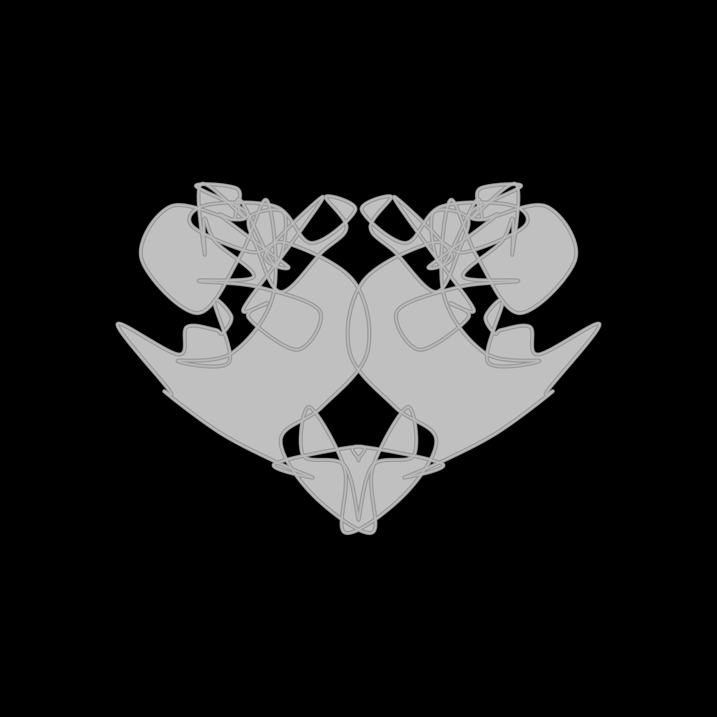 Art Blocks - Art Blocks v2 - Cryptoblots #1203 - NFT # 3001203