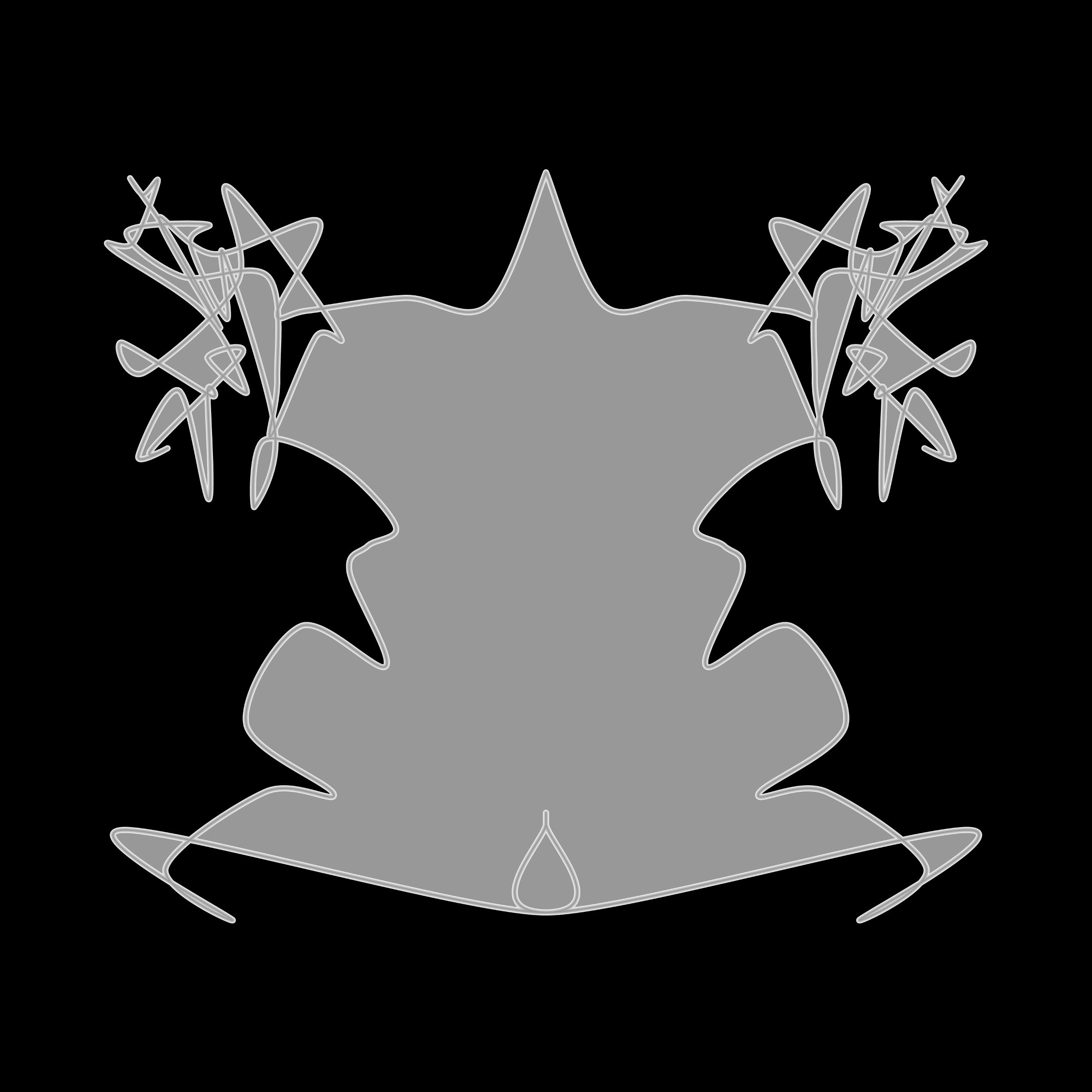 Art Blocks - Art Blocks v2 - Cryptoblots #1205 - NFT # 3001205