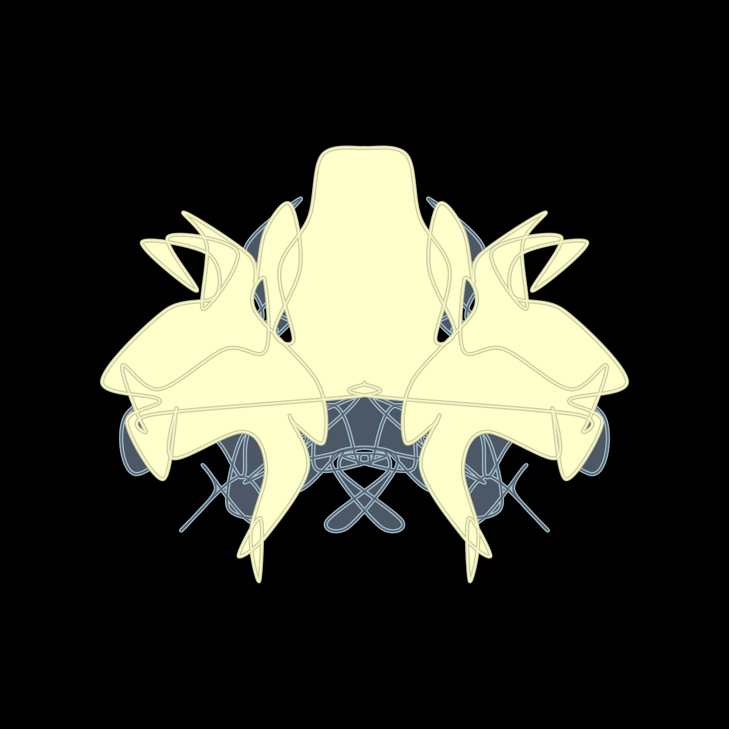 Art Blocks - Art Blocks v2 - Cryptoblots #1206 - NFT # 3001206