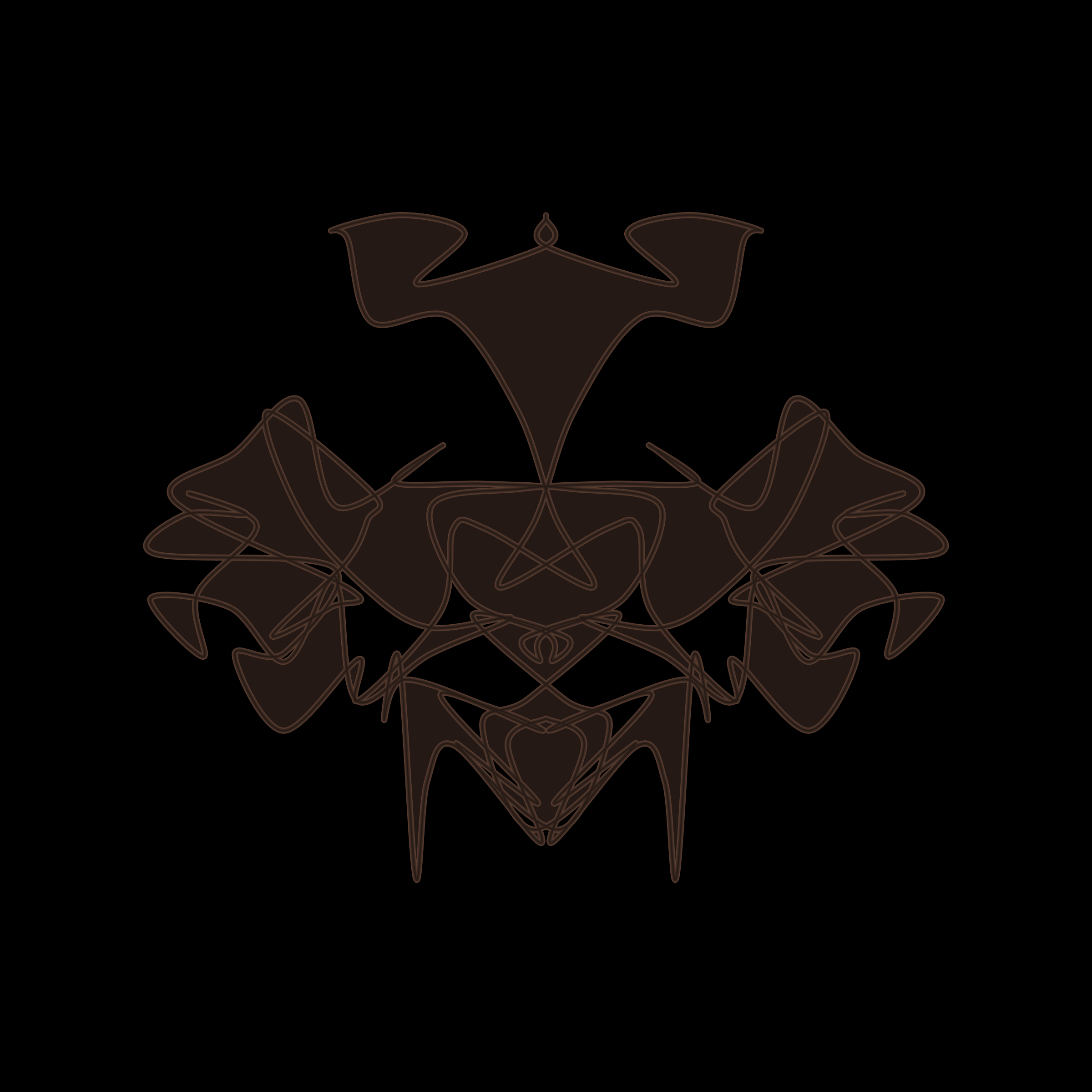 Art Blocks - Art Blocks v2 - Cryptoblots #1209 - NFT # 3001209