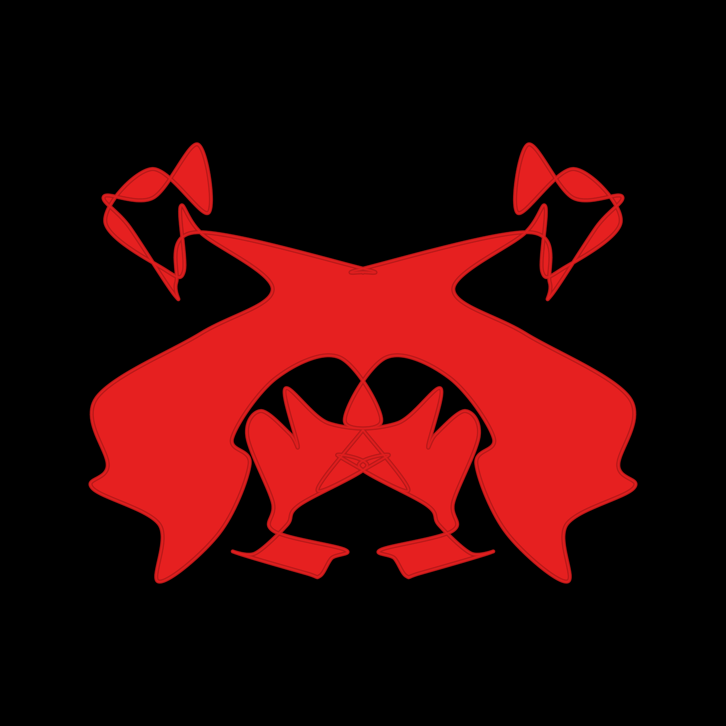 Art Blocks - Art Blocks v2 - Cryptoblots #1212 - NFT # 3001212