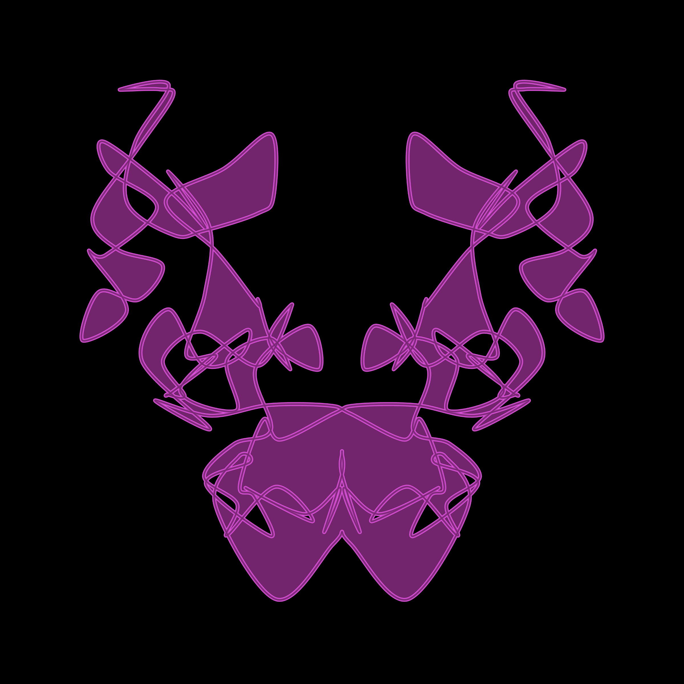 Art Blocks - Art Blocks v2 - Cryptoblots #1213 - NFT # 3001213