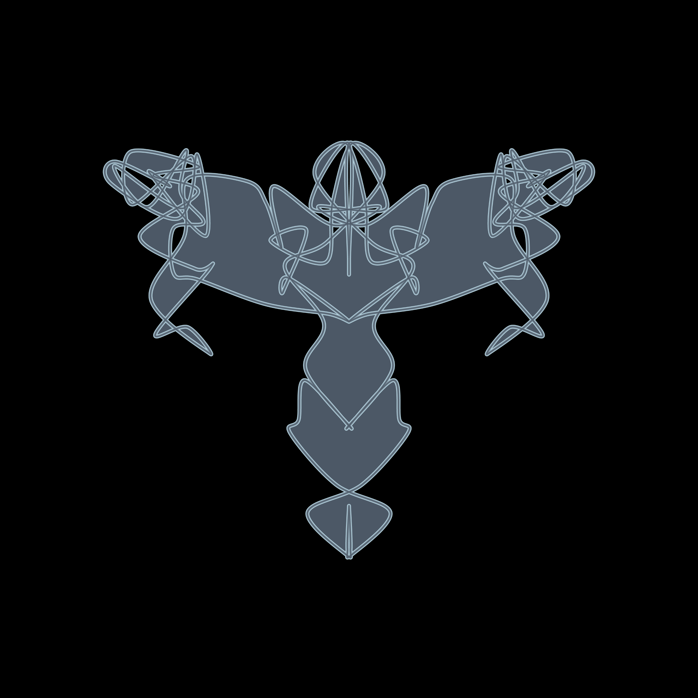 Art Blocks - Art Blocks v2 - Cryptoblots #1215 - NFT # 3001215