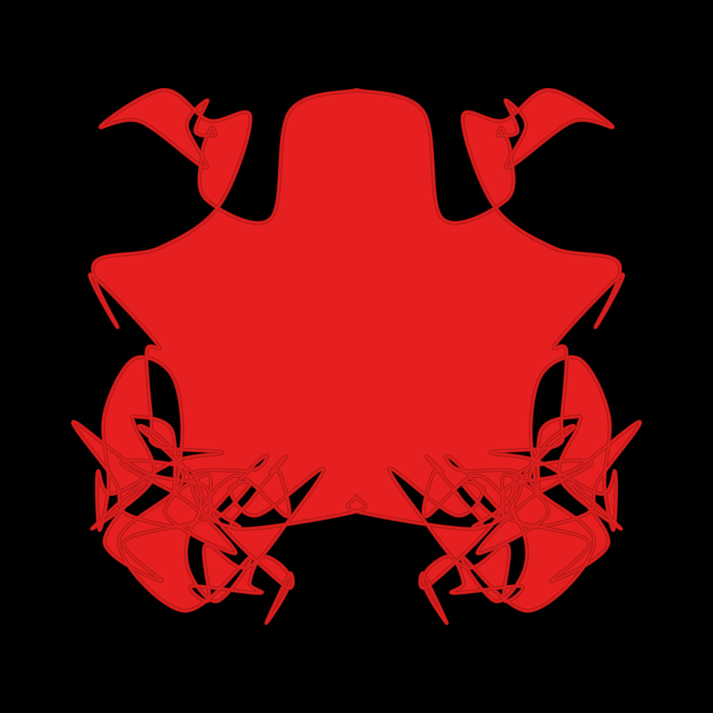 Art Blocks - Art Blocks v2 - Cryptoblots #1216 - NFT # 3001216