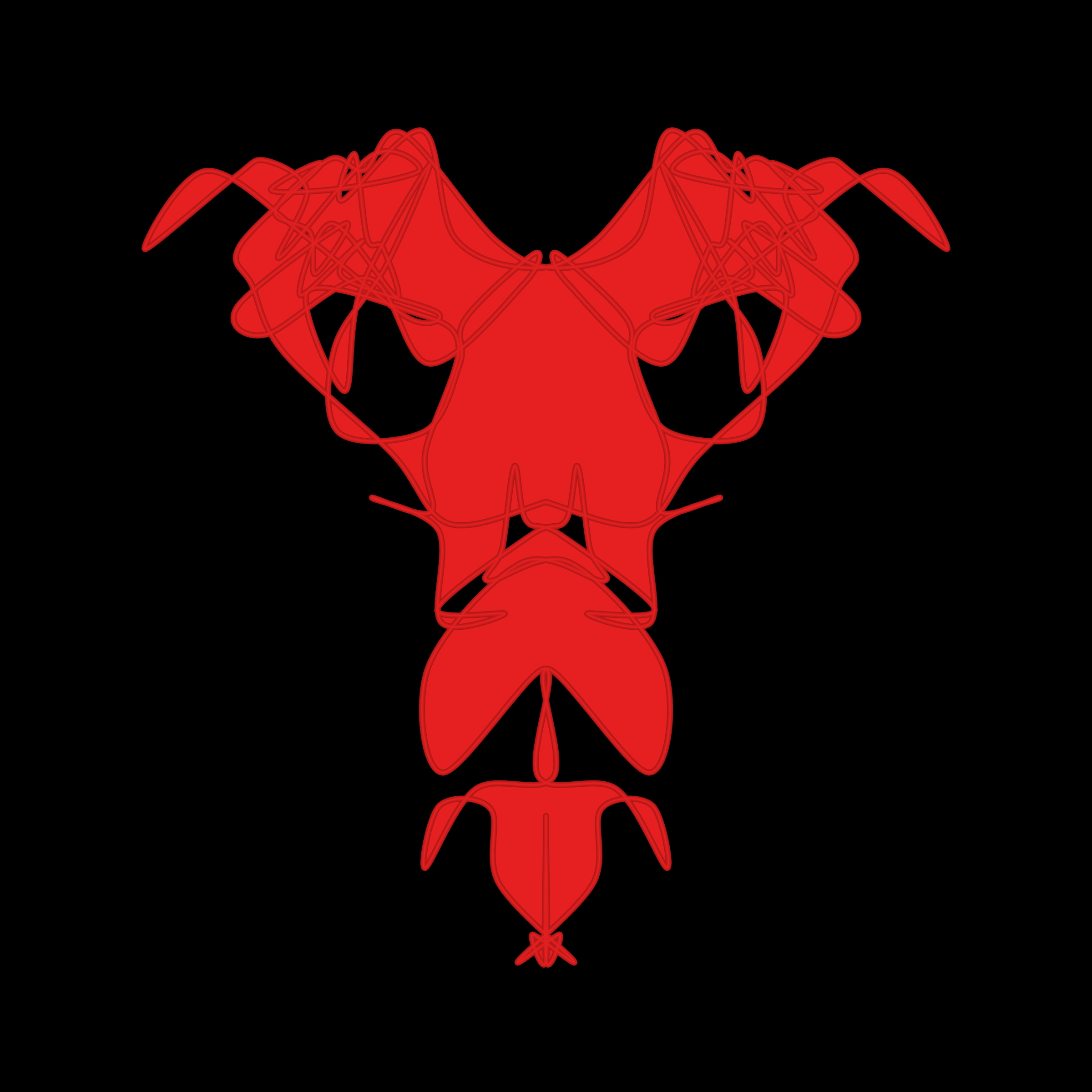 Art Blocks - Art Blocks v2 - Cryptoblots #1218 - NFT # 3001218