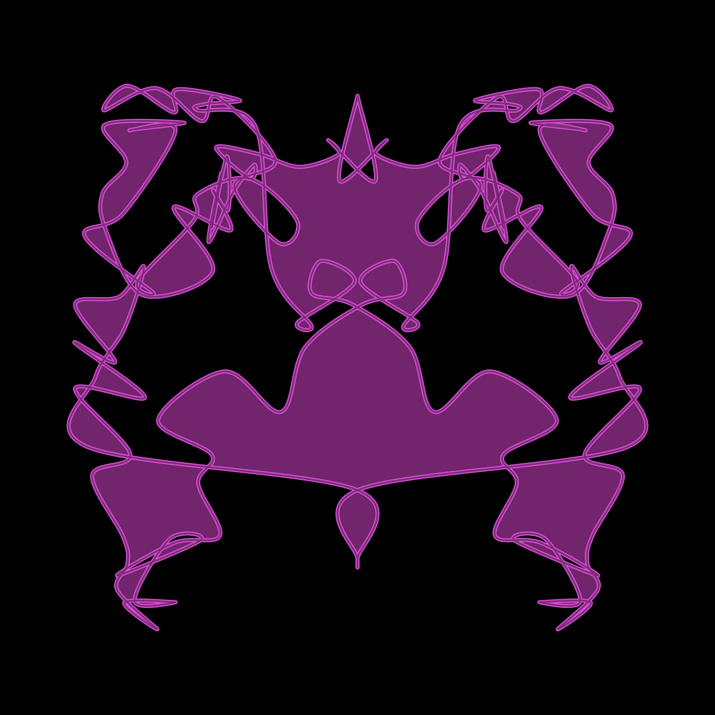 Art Blocks - Art Blocks v2 - Cryptoblots #1223 - NFT # 3001223