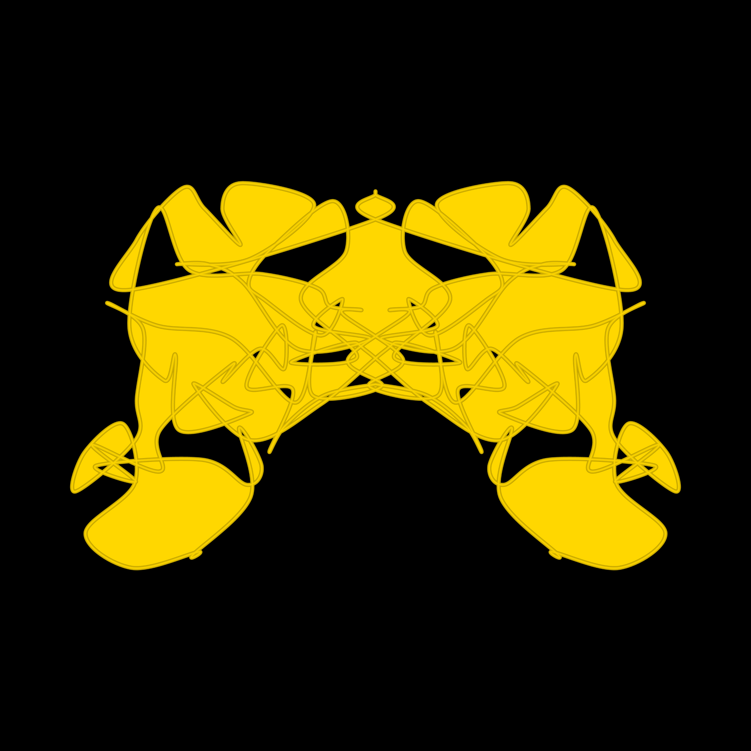 Art Blocks - Art Blocks v2 - Cryptoblots #1229 - NFT # 3001229