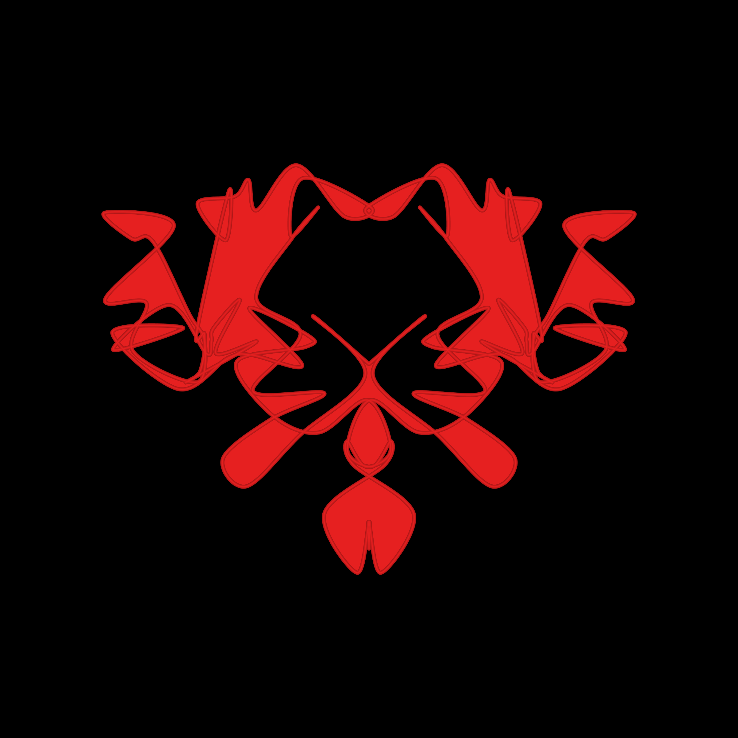 Art Blocks - Art Blocks v2 - Cryptoblots #1239 - NFT # 3001239