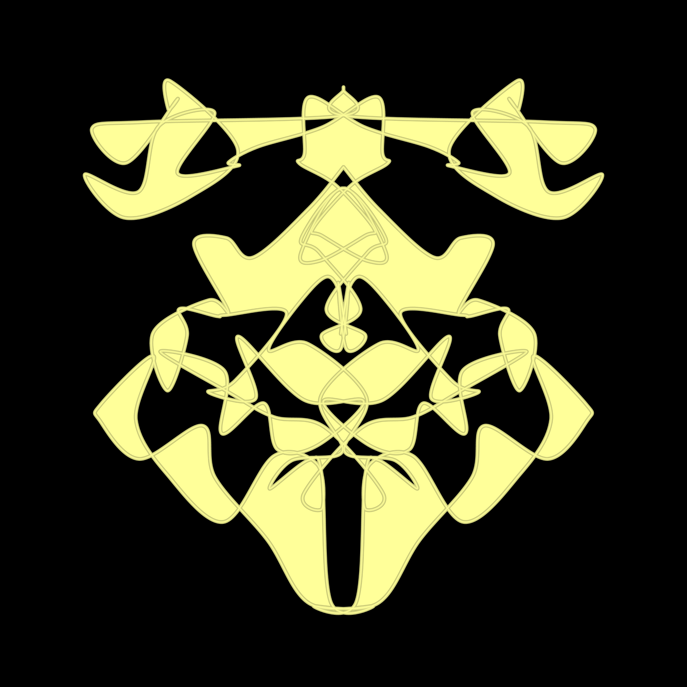 Art Blocks - Art Blocks v2 - Cryptoblots #1240 - NFT # 3001240