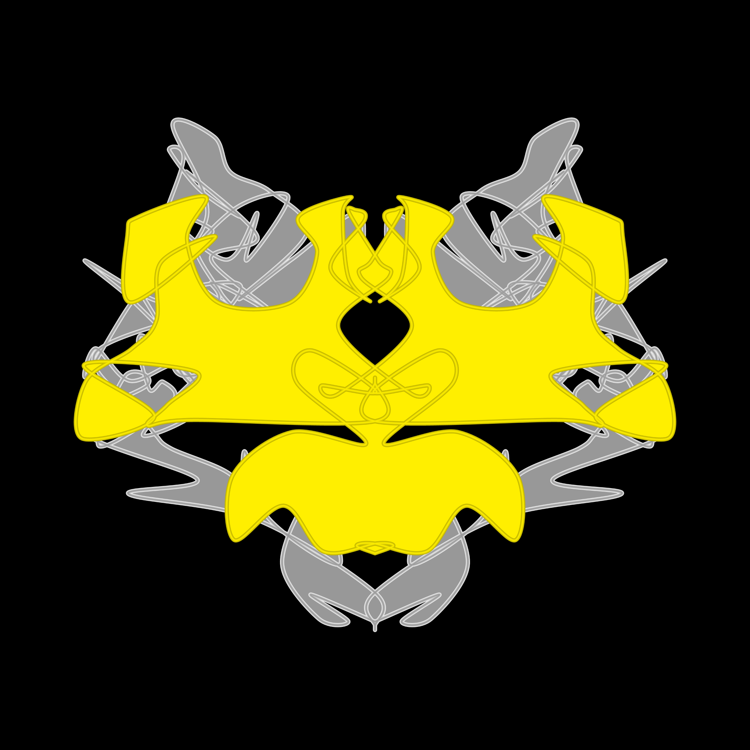 Art Blocks - Art Blocks v2 - Cryptoblots #1242 - NFT # 3001242