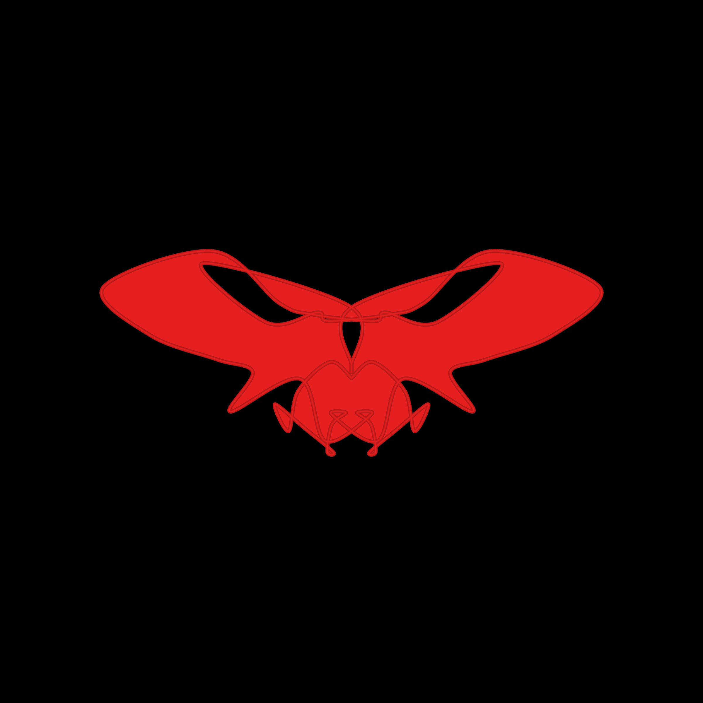 Art Blocks - Art Blocks v2 - Cryptoblots #1243 - NFT # 3001243