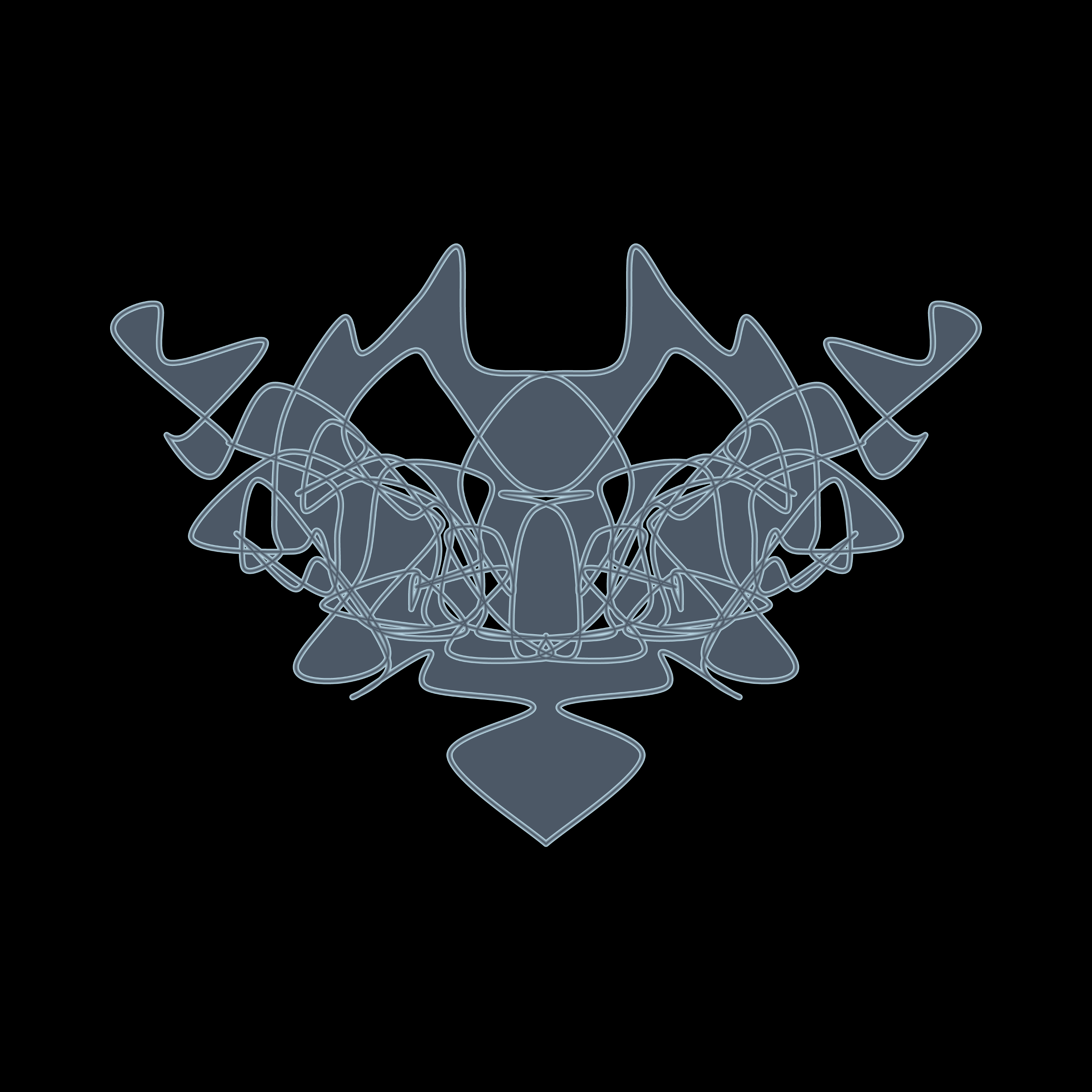 Art Blocks - Art Blocks v2 - Cryptoblots #1251 - NFT # 3001251