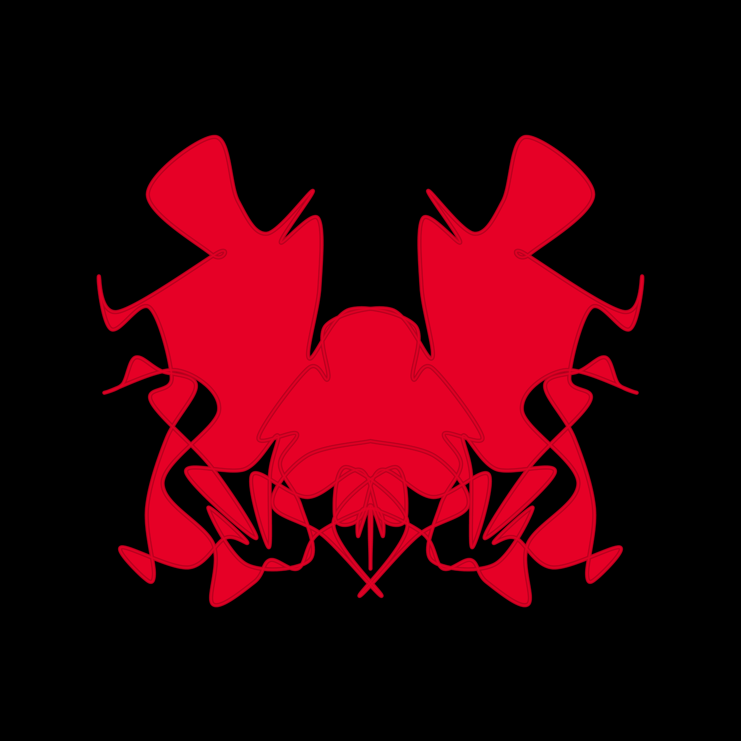 Art Blocks - Art Blocks v2 - Cryptoblots #1255 - NFT # 3001255