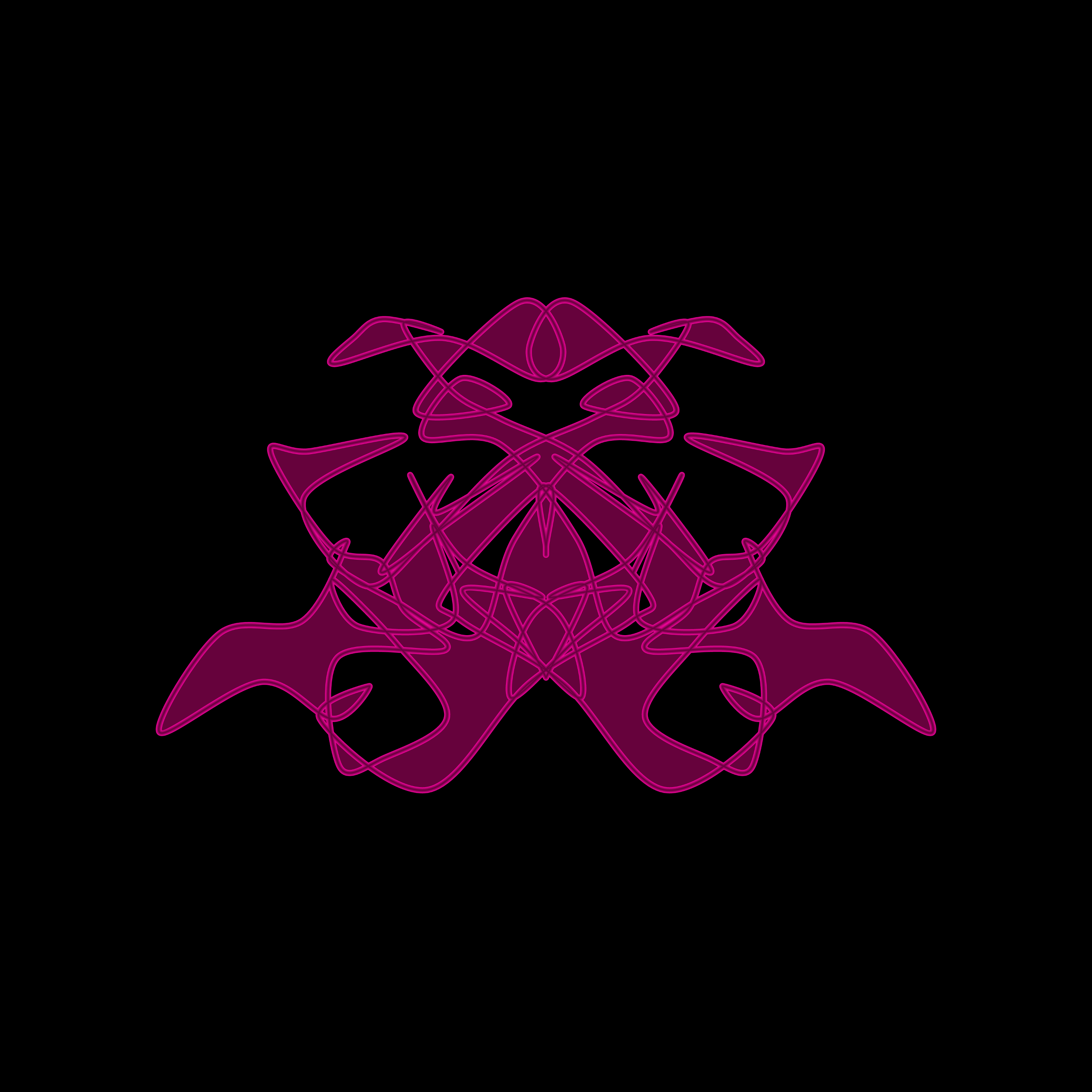 Art Blocks - Art Blocks v2 - Cryptoblots #1257 - NFT # 3001257