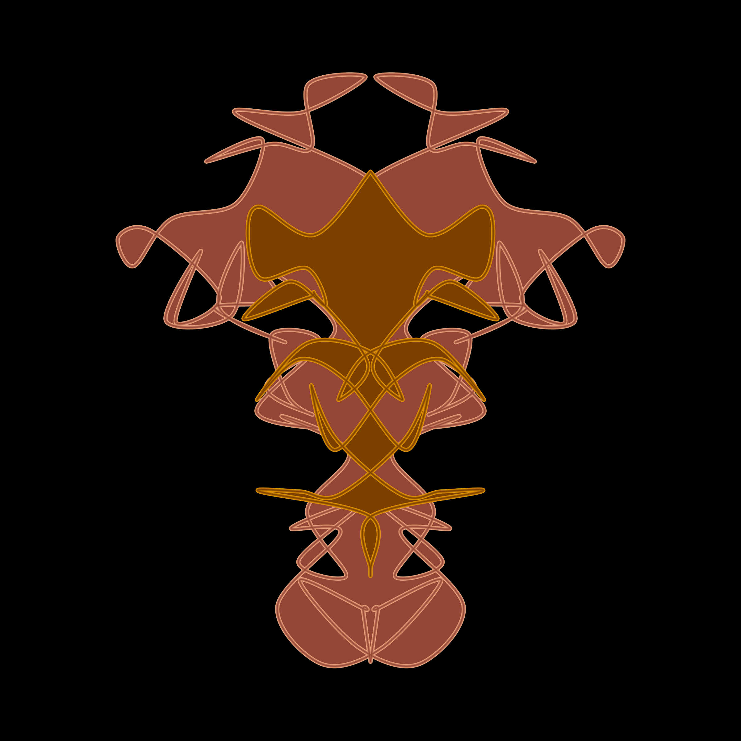 Art Blocks - Art Blocks v2 - Cryptoblots #1259 - NFT # 3001259