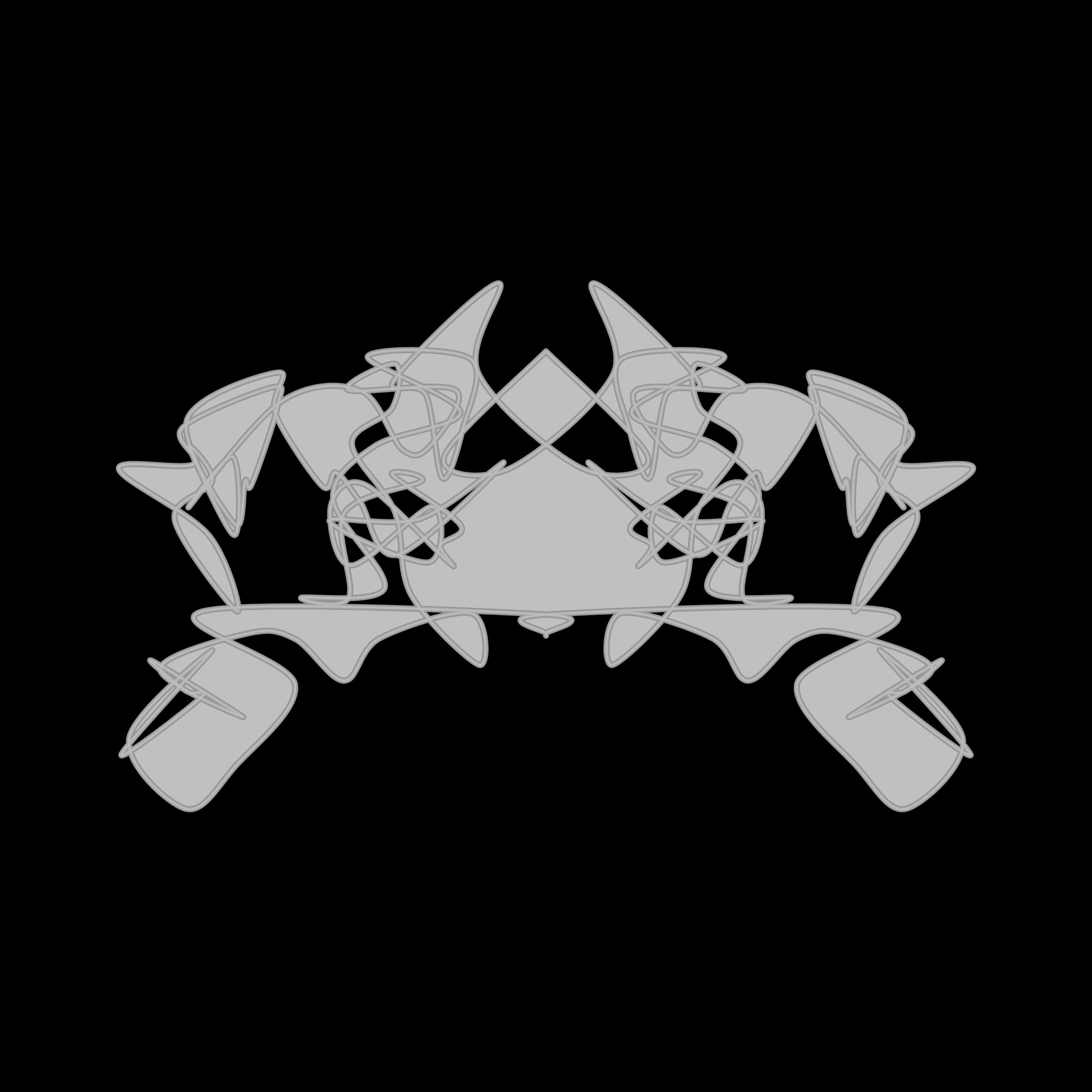 Art Blocks - Art Blocks v2 - Cryptoblots #1260 - NFT # 3001260